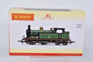 A BOXED OO GAUGE HORNBY MODEL RAILWAY STEAM LOCOMOTIVE SECR Class H Wainwright 0-4-4T no. 308 om