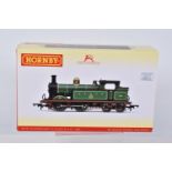 A BOXED OO GAUGE HORNBY MODEL RAILWAY STEAM LOCOMOTIVE SECR Class H Wainwright 0-4-4T no. 308 om