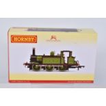 A BOXED OO GAUGE HORNBY MODEL RAILWAY STEAM LOCOMOTIVE, Class A1 Terrier 0-6-0T no. 735 in LSWR