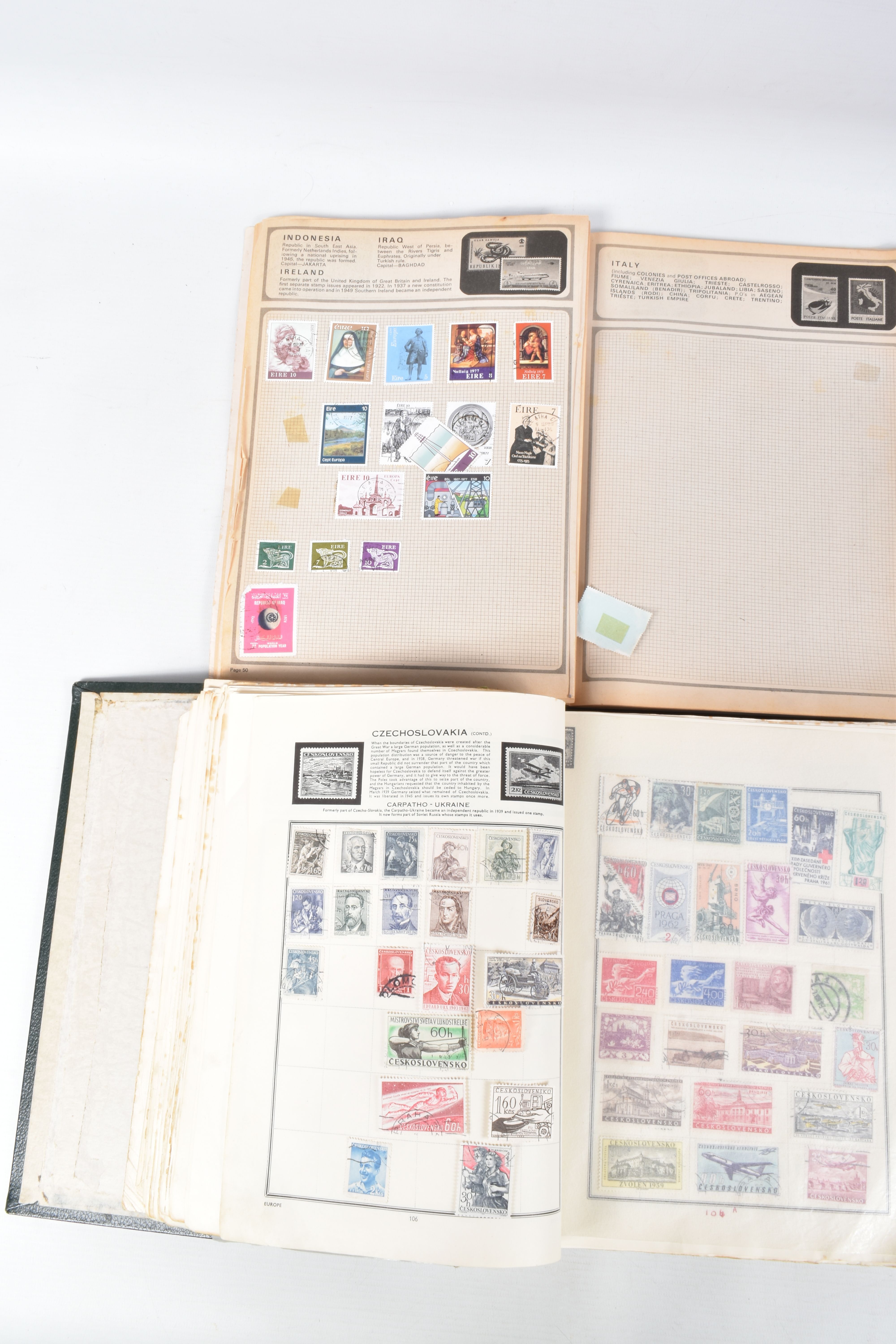 LARGE COLLECTION OF STAMPS IN 3 BOXES INCLUDING NUMEROUS MID PERIOD WORLDWIDE COLLECTIONS, BASIC - Image 14 of 54