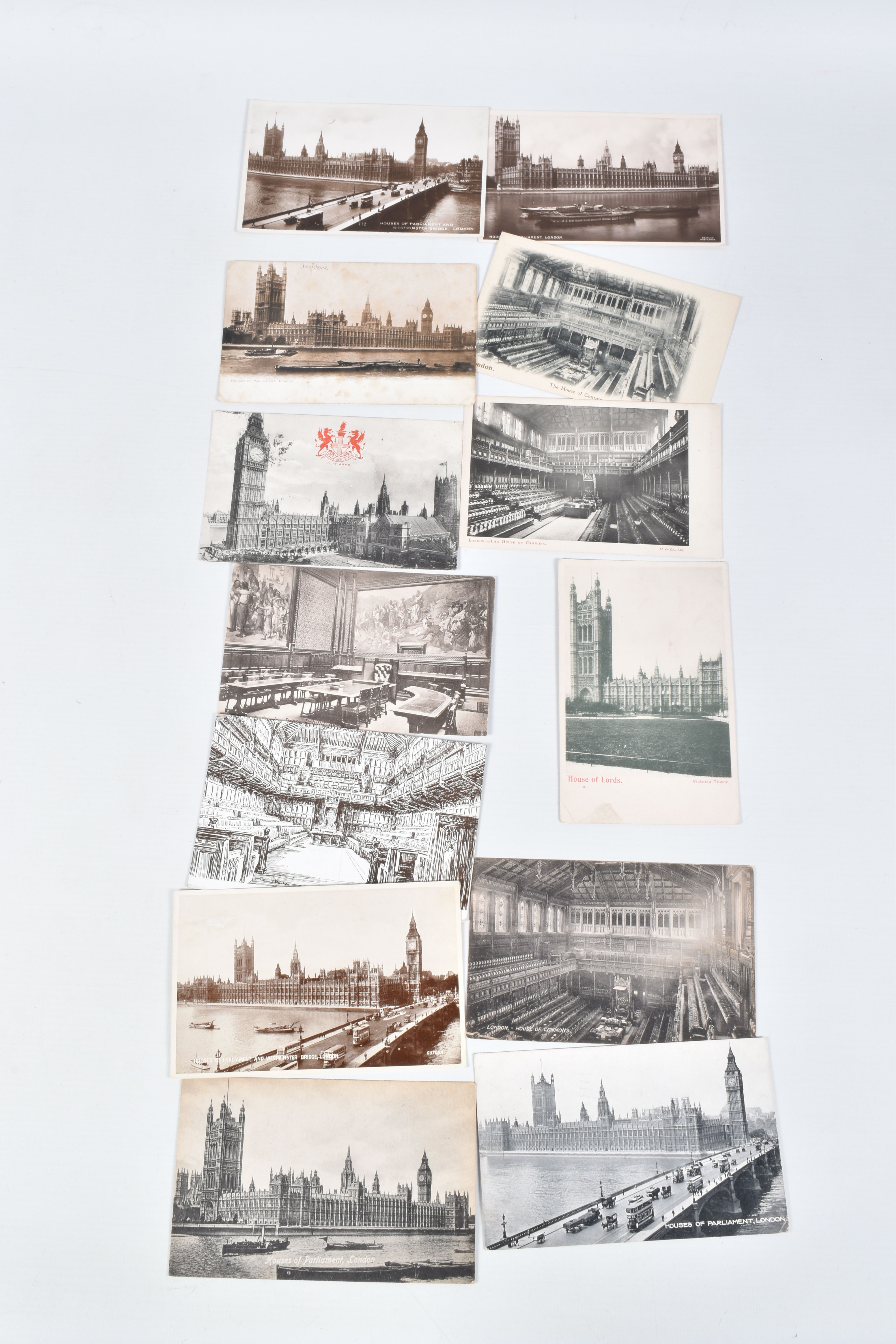 A LARGE COLLECTION OF POSTCARDS, APPROXIMATELY 850-900 , to include the House of Commons, the Home - Image 3 of 10