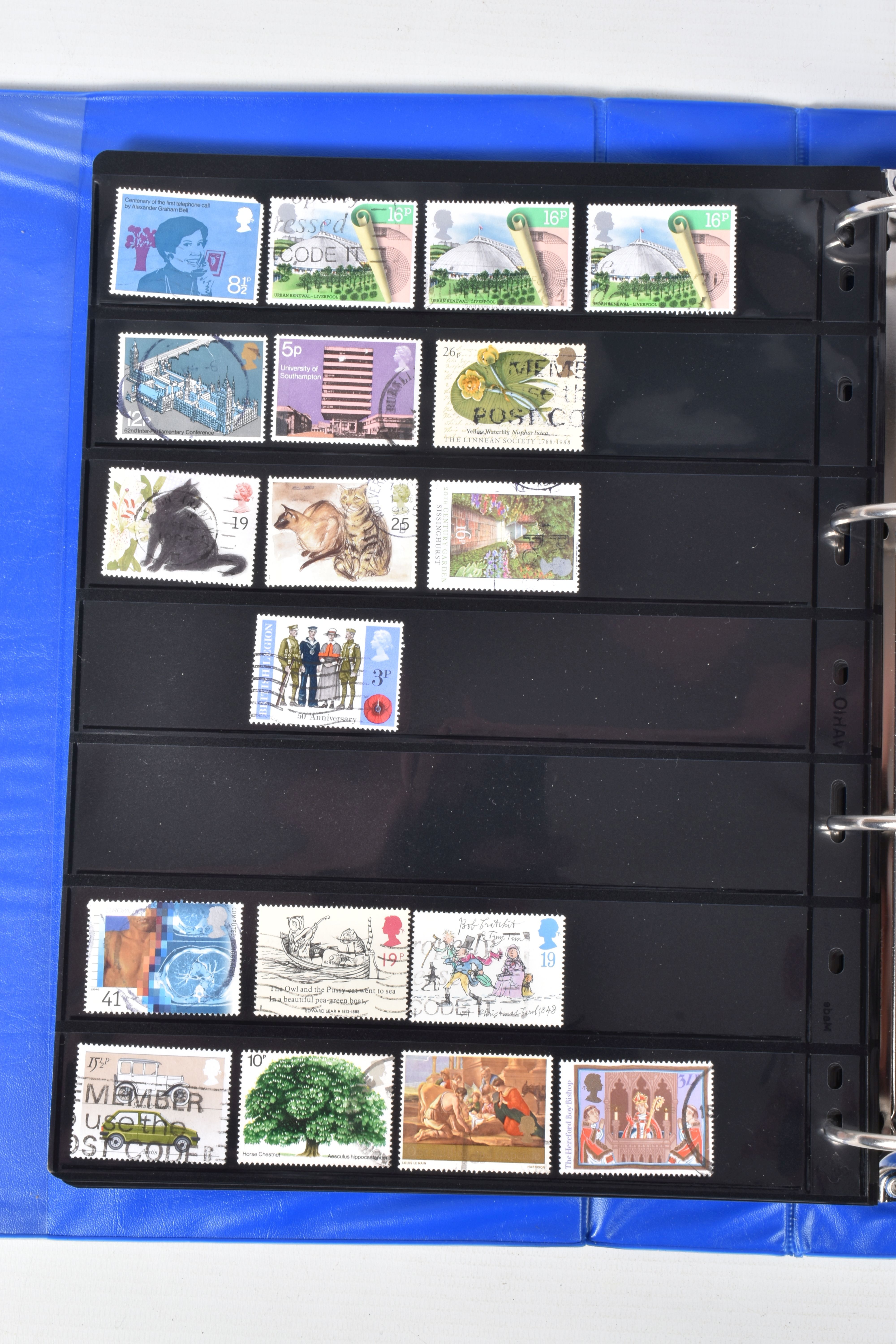 VERY LARGE COLLECTION OF STAMPS IN 6 BOXES. World wide in content but with an emphasis on British - Image 97 of 150