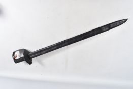 A REPRODUCTION OF A 1804 PATTERN BOARDING CUTLASS, this comes complete with its scabbard and its