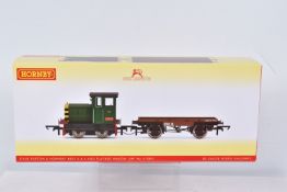 A BOXED OO GAUGE HORNBY MODEL RAILWAYS DIESEL LOCOMOTIVE, DVLR Ruston and Hornsby 48DS 0-4-0 and