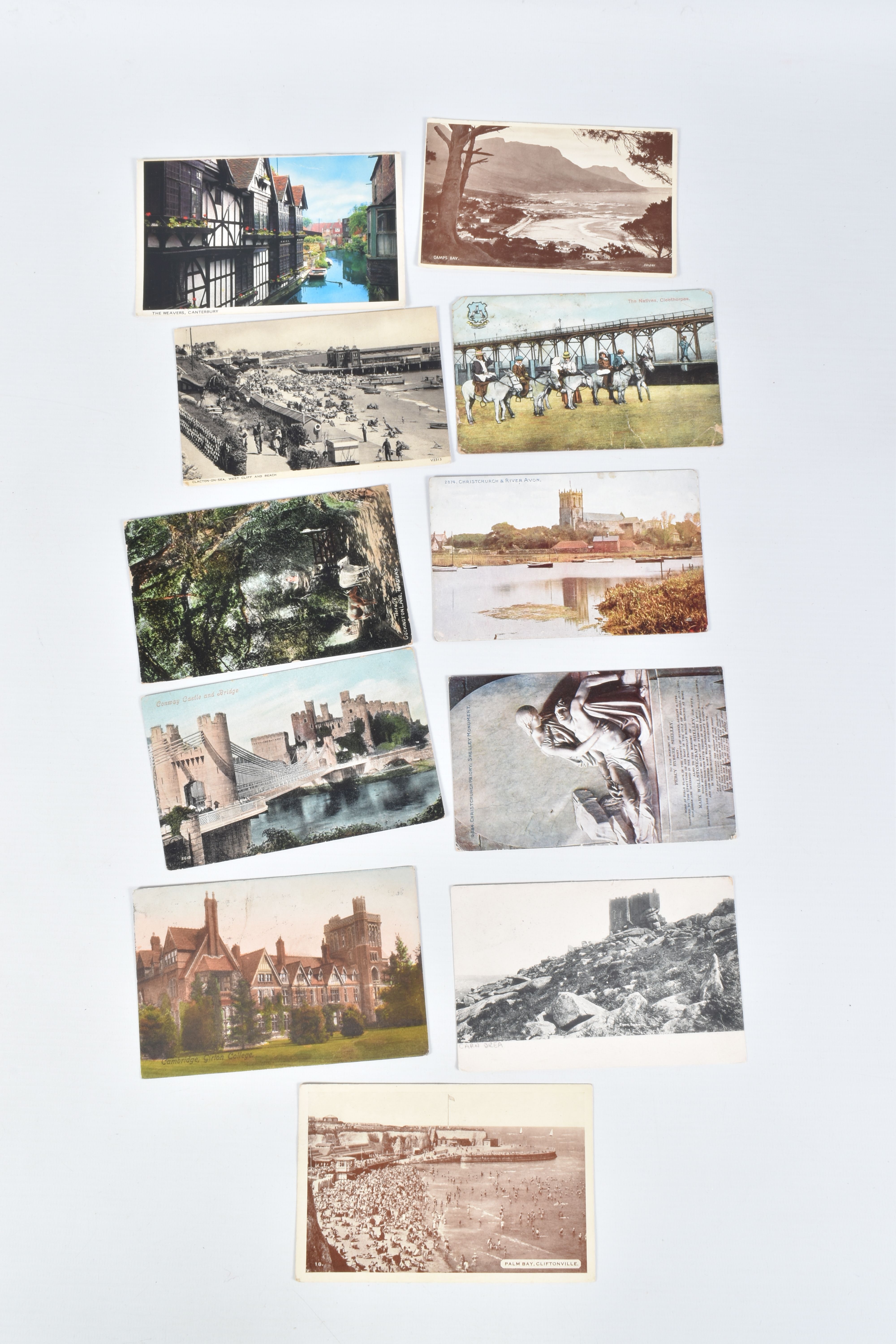 A LARGE COLLECTION OF POSTCARDS, APPROXIMATELY 850, to include Caernarvon Castle, Cliftonville, - Image 7 of 10