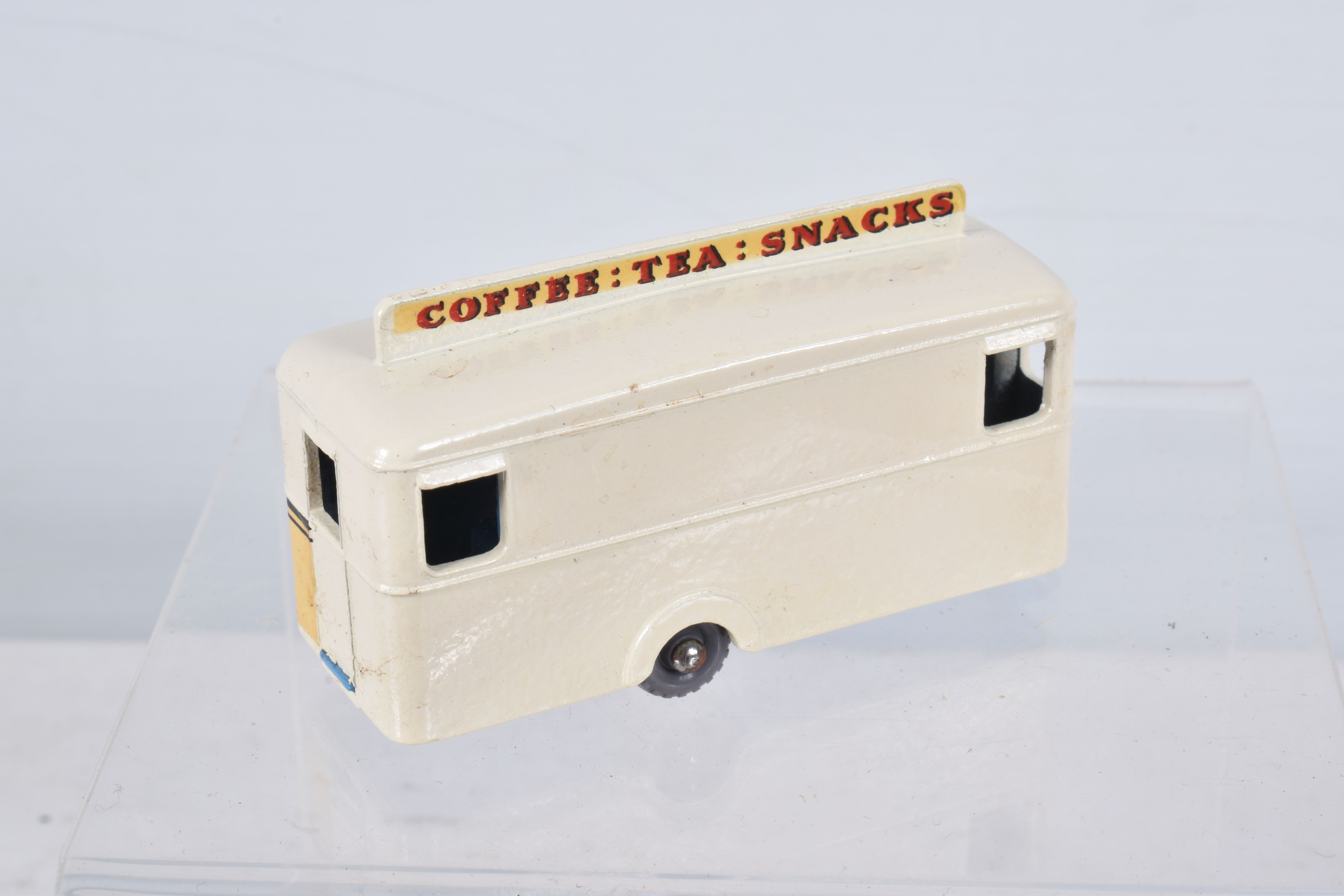 A BOXED MOKO LESNEY MATCHBOX SERIES MOBILE CANTEEN,No.74, white/cream body, light blue base and - Image 5 of 6