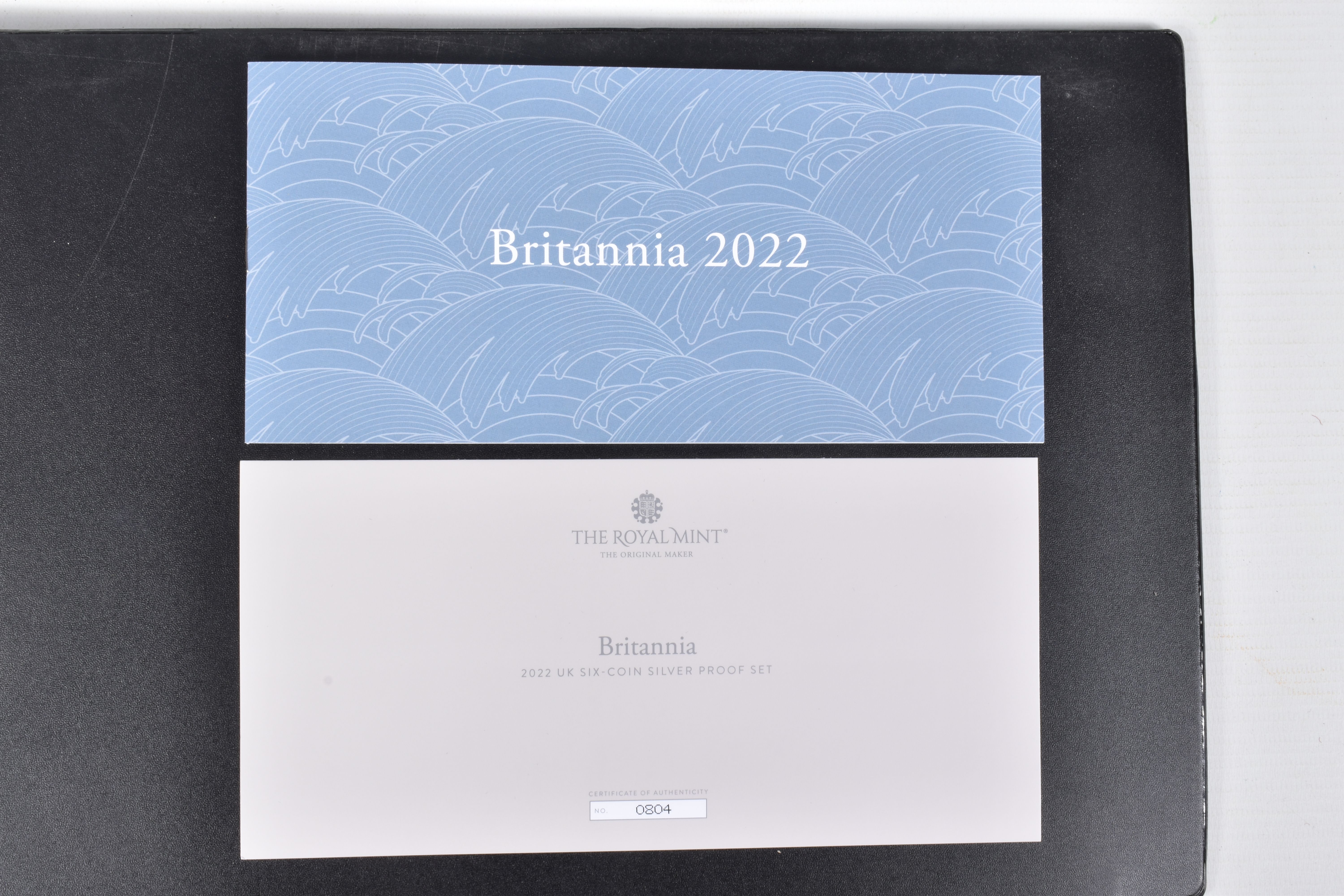 A ROYAL MINT BRITANNIA 2022 6-COIN SILVER PROOF SET of 1 Ounce.999Silver, Half Ounce,Quarter Ounce, - Image 3 of 15