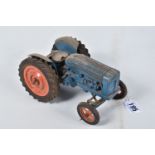 AN UNBOXED CHAD VALLEY CLOCKWORK FORDSON MAJOR DDN1954 TRACTOR, 1/16 scale, playworn condition,