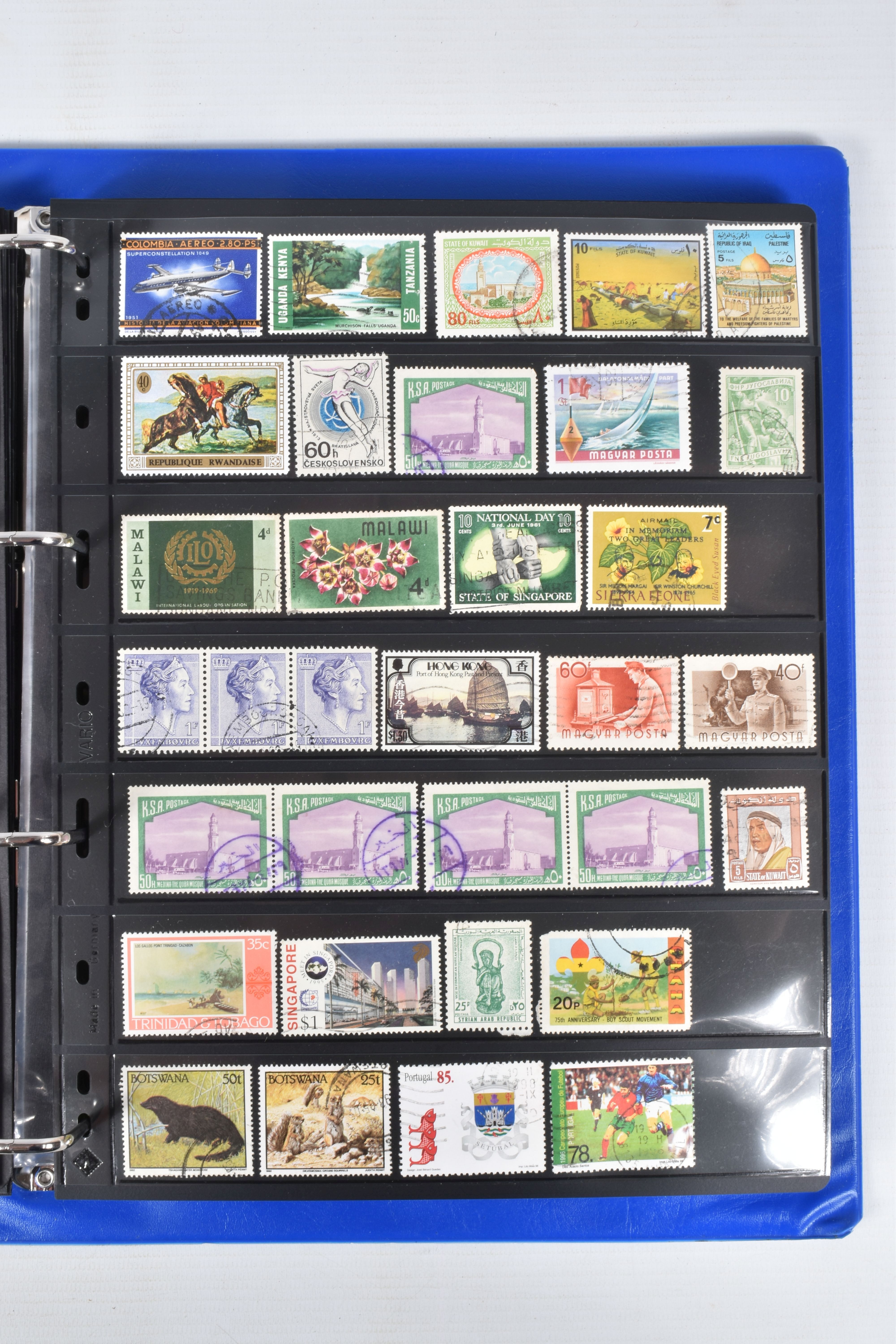 VERY LARGE COLLECTION OF STAMPS IN 6 BOXES. World wide in content but with an emphasis on British - Image 91 of 150