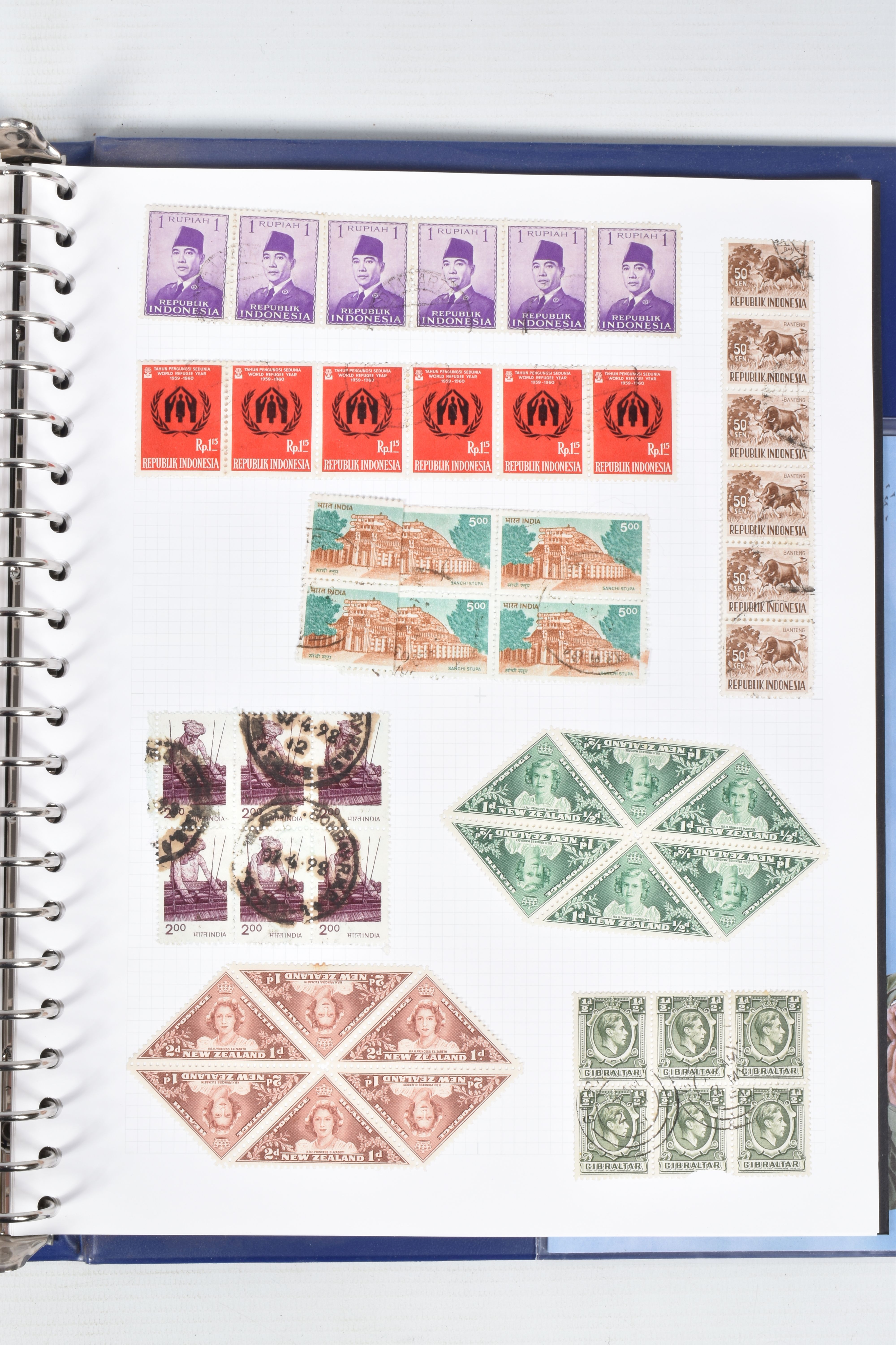 LARGE COLLECTION IN 4 BOXES. Commences with world wide used ranges in stockbooks. Main value in - Image 82 of 117