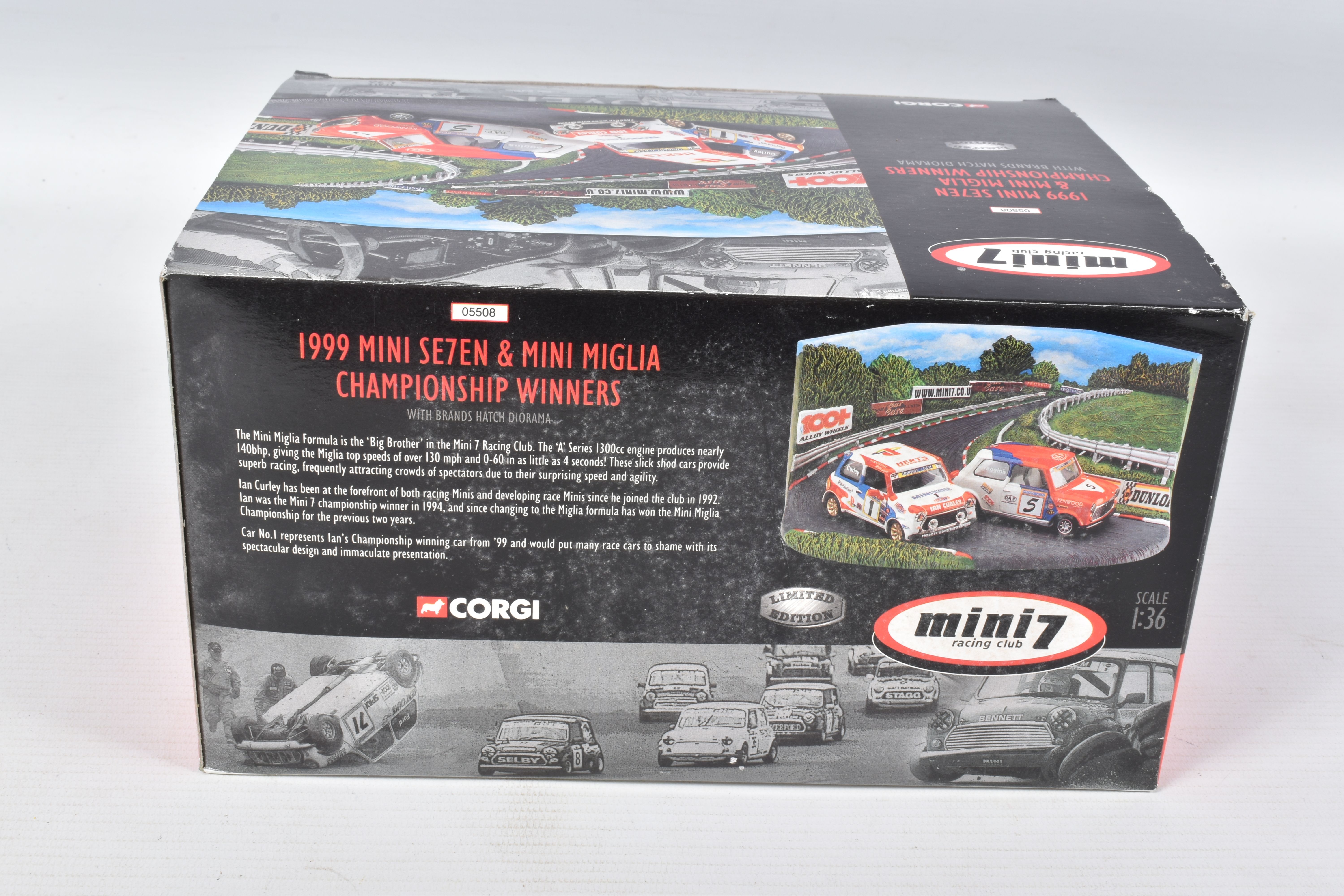 A COLLECTION OF CORGI MINI MODEL CARS, to include a limited edition Mini 7 1999 Mini Se7en & Mini - Image 3 of 10