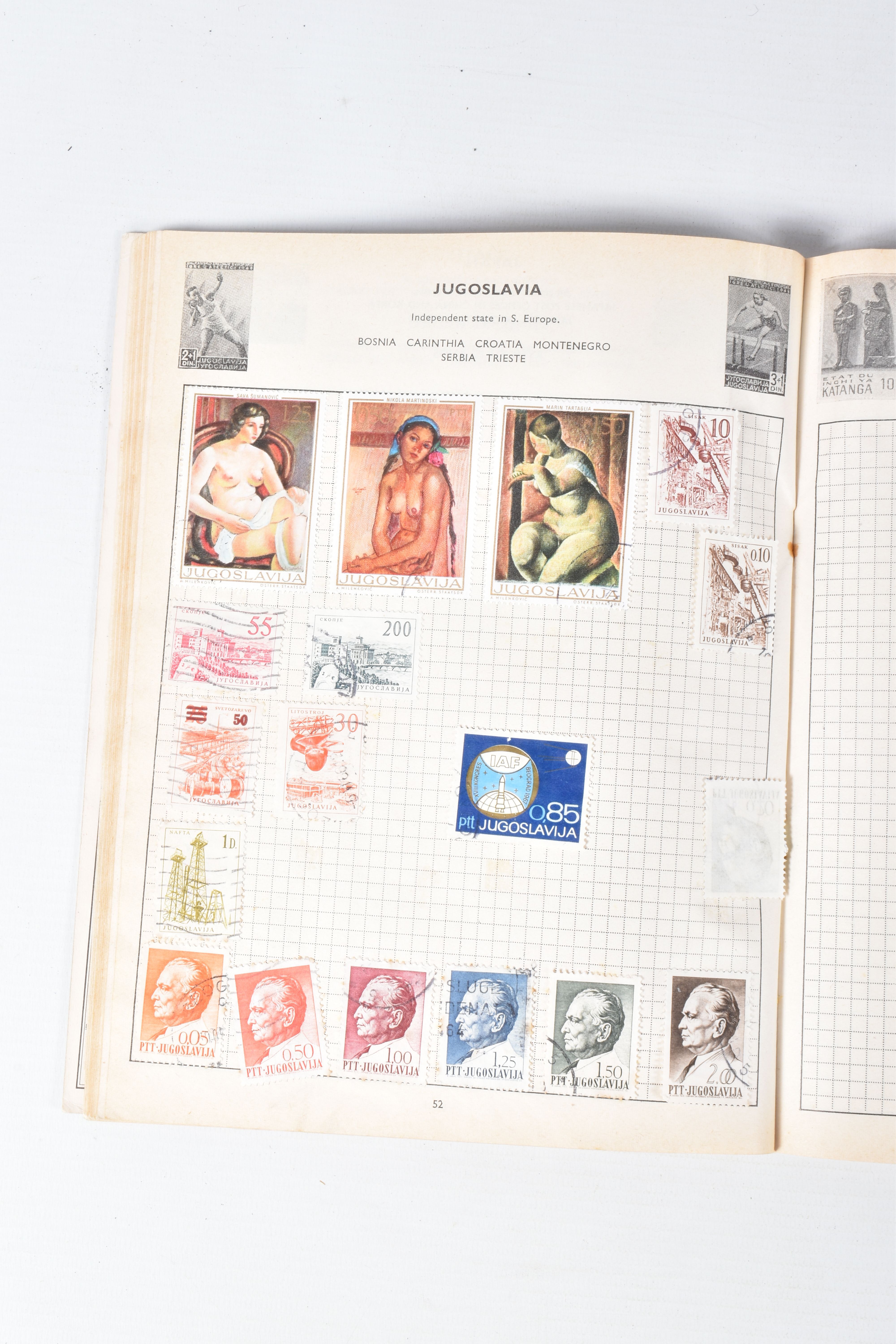 STAMP COLLECTION IN 2 SMALL CASES. We note 2 Strand type albums with multi-generation collectionm - Image 23 of 23