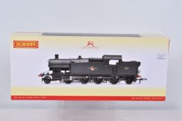 A BOXED OO GAUGE HORNBY MODEL RAILWAYS STEAM LOCOMOTIVE Class 72XX 2-8-2T no. 7229 in late BR Black,