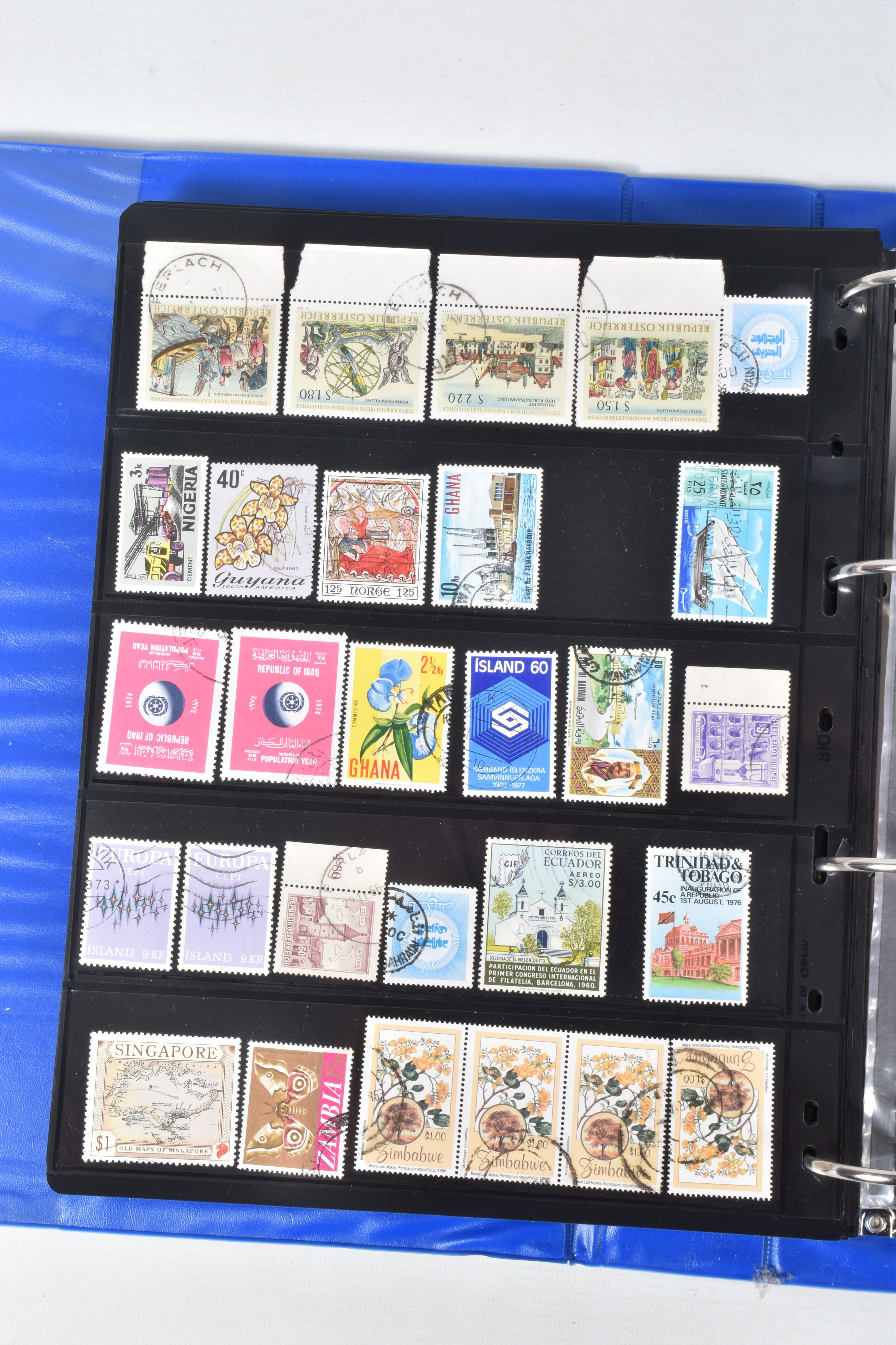 VERY LARGE COLLECTION OF STAMPS IN 6 BOXES. World wide in content but with an emphasis on British - Image 94 of 150