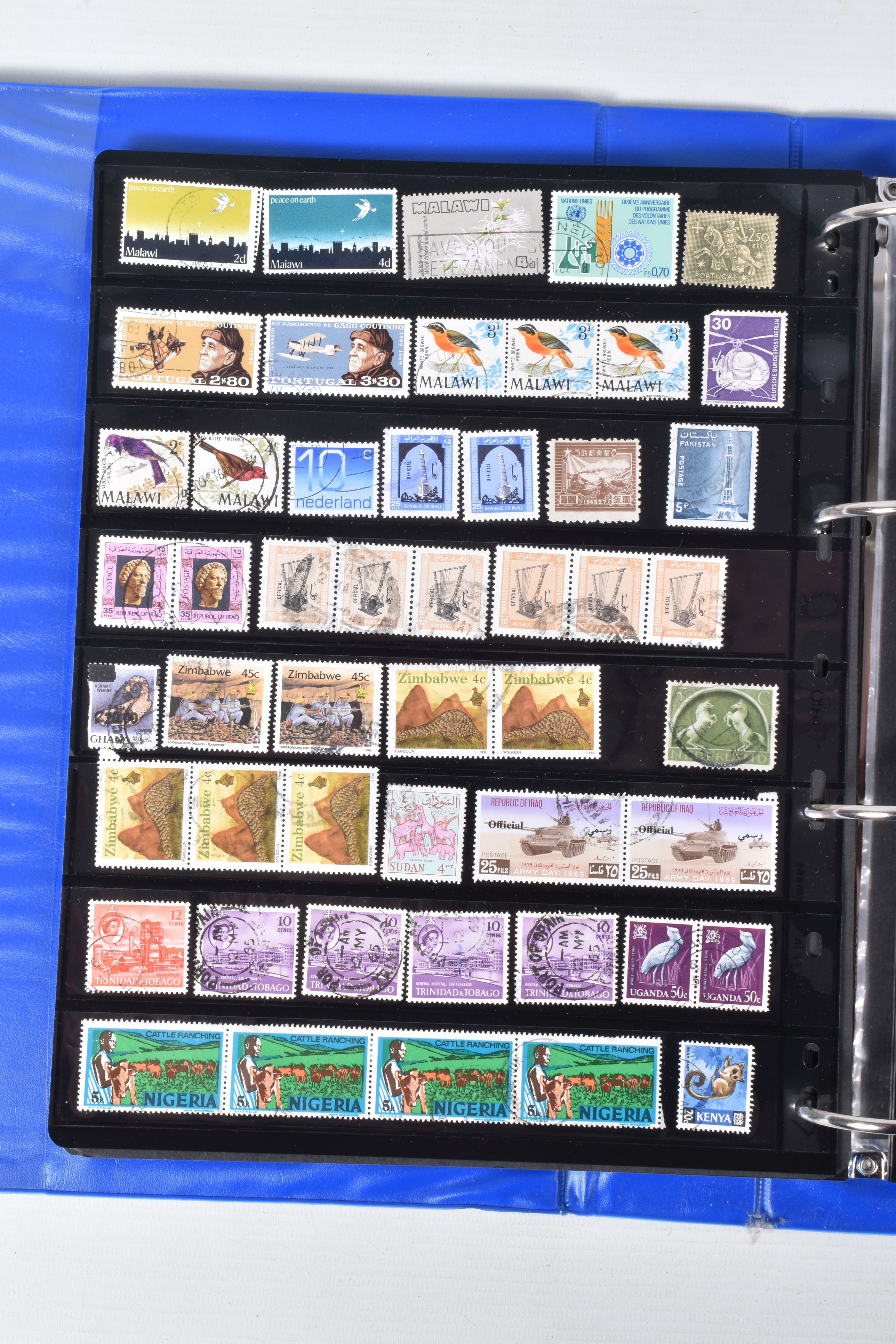 VERY LARGE COLLECTION OF STAMPS IN 6 BOXES. World wide in content but with an emphasis on British - Image 90 of 150