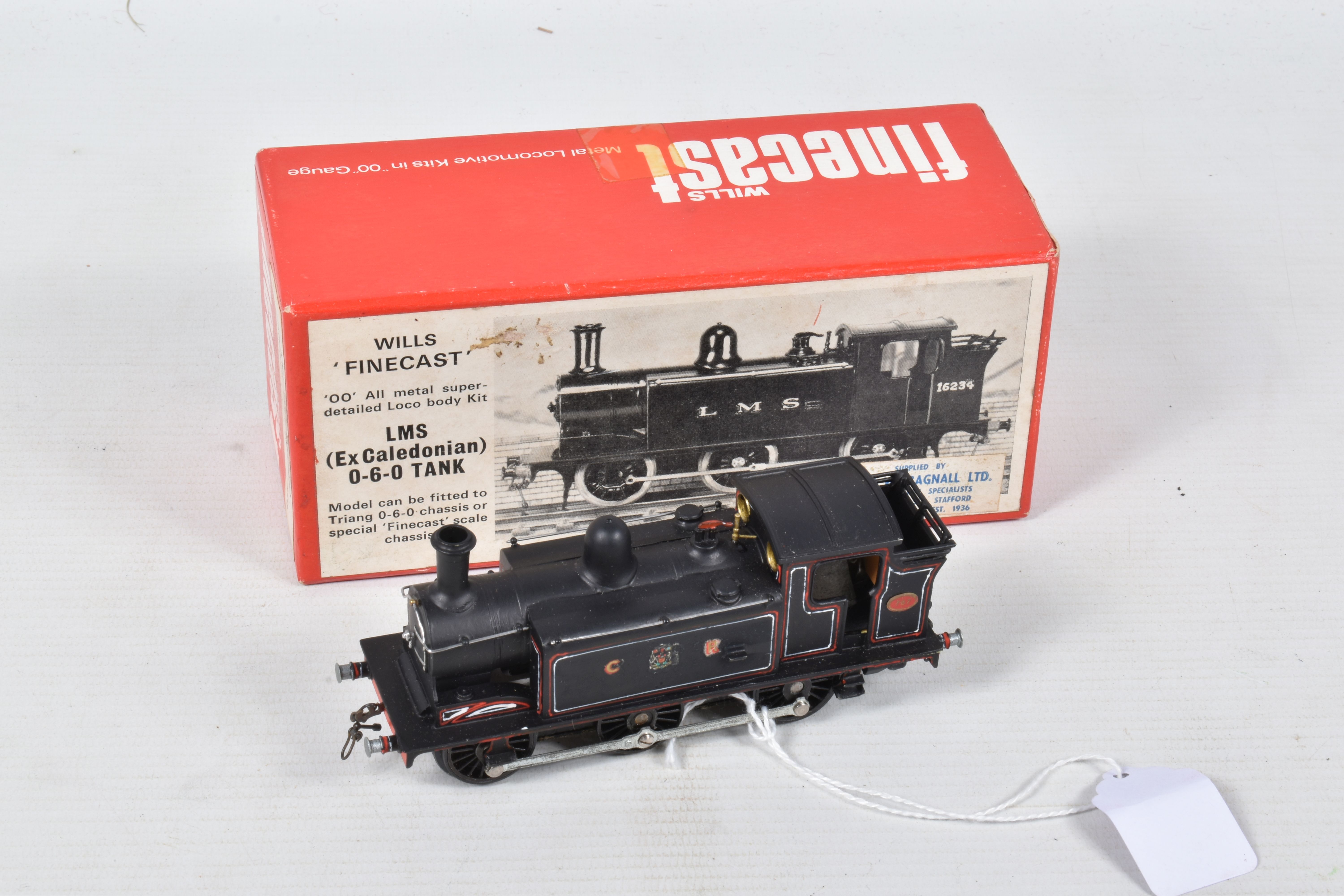 FOUR BOXED OO GAUGE TANK LOCOMOTIVES, constructed Wills Finecast kit of an L.M.S. (ex Caledonian) - Image 2 of 13