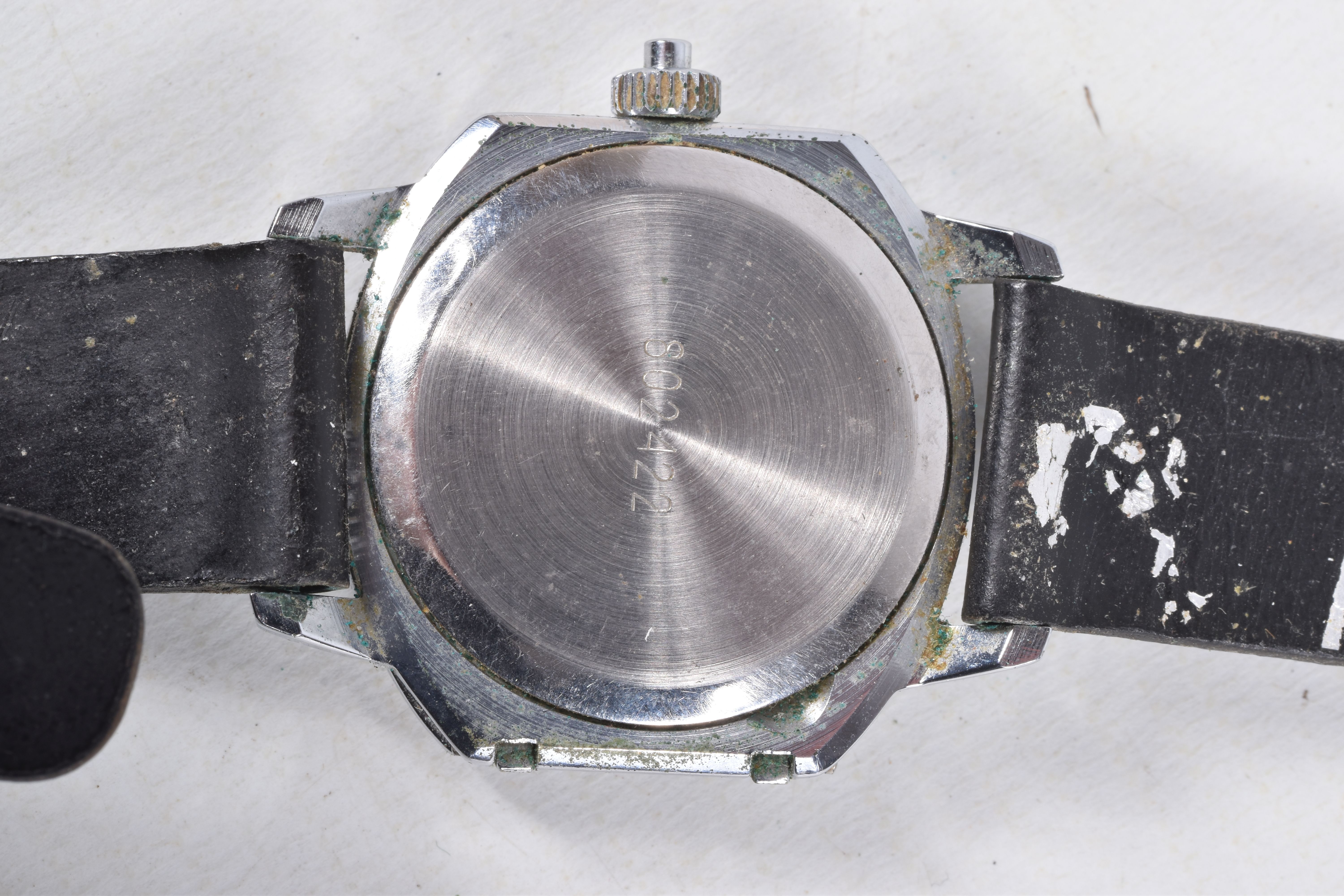 THREE WRISTWACTHES, to include a gold plated, manual wind 'Montine' watch head, a 'Polan' manual - Image 8 of 9