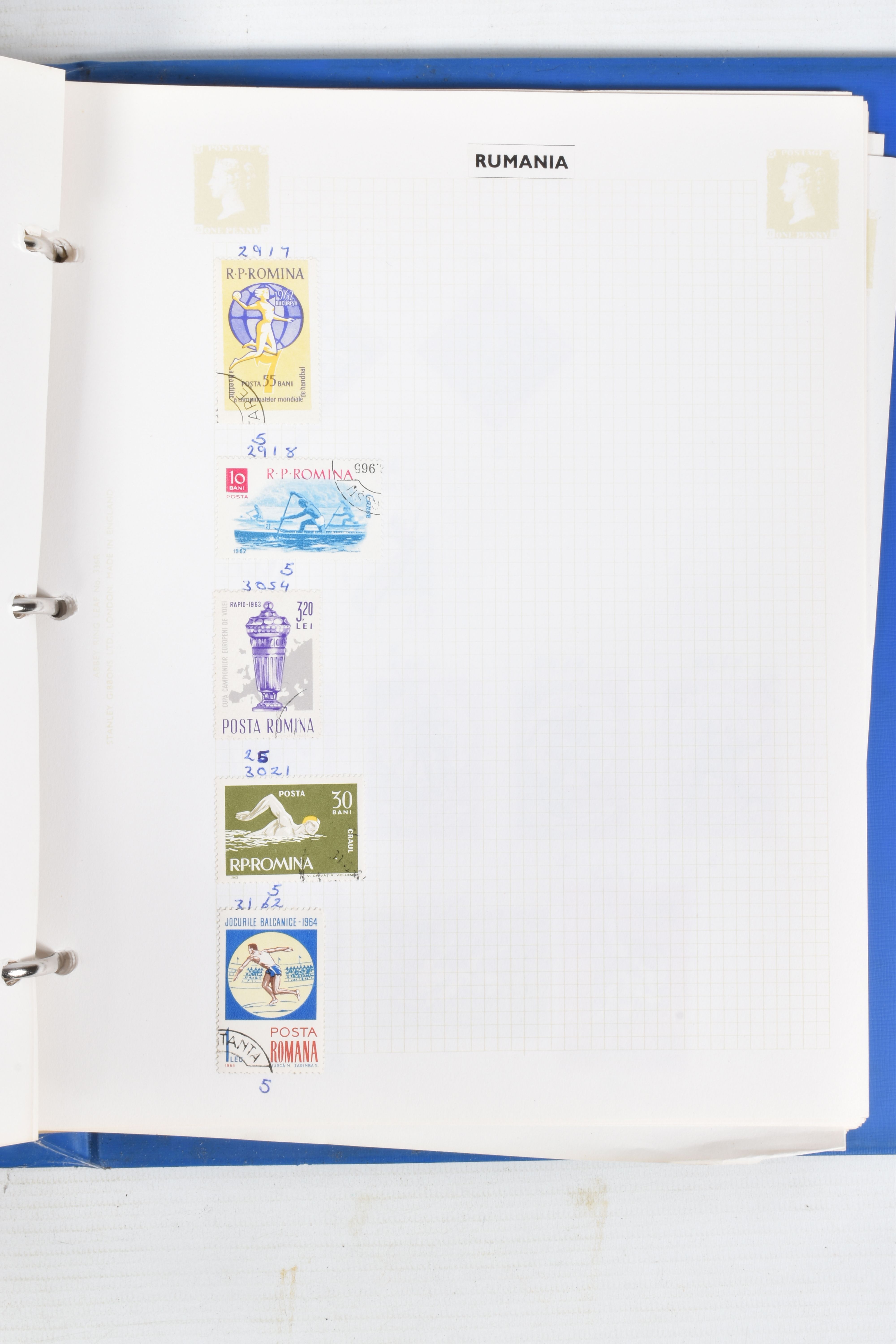 ACCUMULATION OF WORLDWIDE STAMPS IN 5 ALBUMS AND LOOSE IN PACKETS - Image 11 of 16