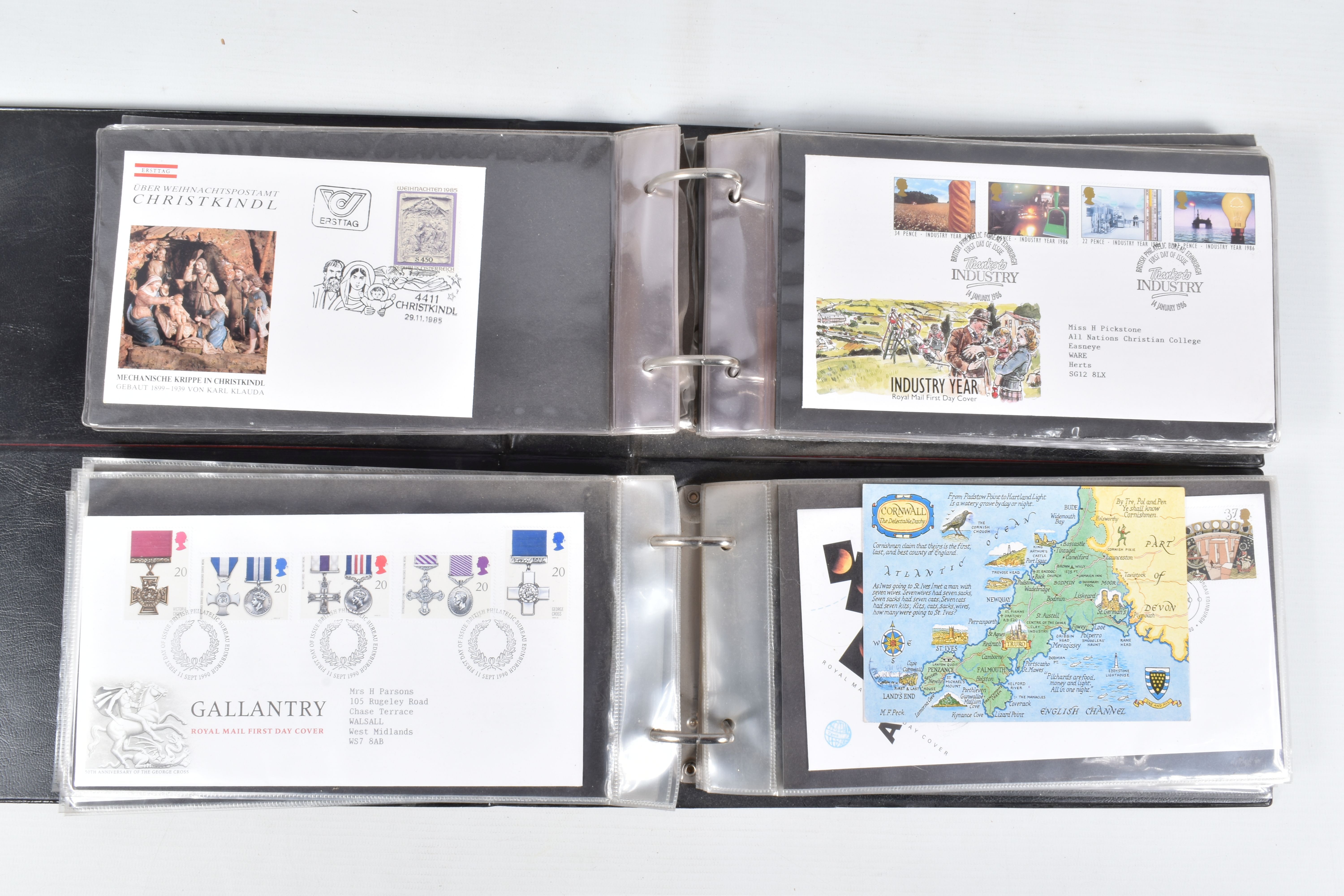 TWO BAGS WITH A COLLECTION OF GB FDCS POSSIBLY COMPLETE FOR BASIC COMMEMORATIVES FROM 1979-2007. - Image 19 of 22
