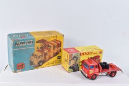 A BOXED DINKY TOYS BEDFORD TK COAL LORRY, No.425, red cab, body, interior and hubs, complete with