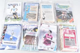 A COLLECTION OF PREMIER LEAGUE FOOTBALL CLUB PROGRAMMES APPROXIMATELY 100 OVER VARIOUS DECADES, to