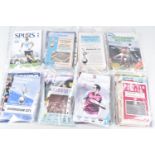 A COLLECTION OF PREMIER LEAGUE FOOTBALL CLUB PROGRAMMES APPROXIMATELY 100 OVER VARIOUS DECADES, to