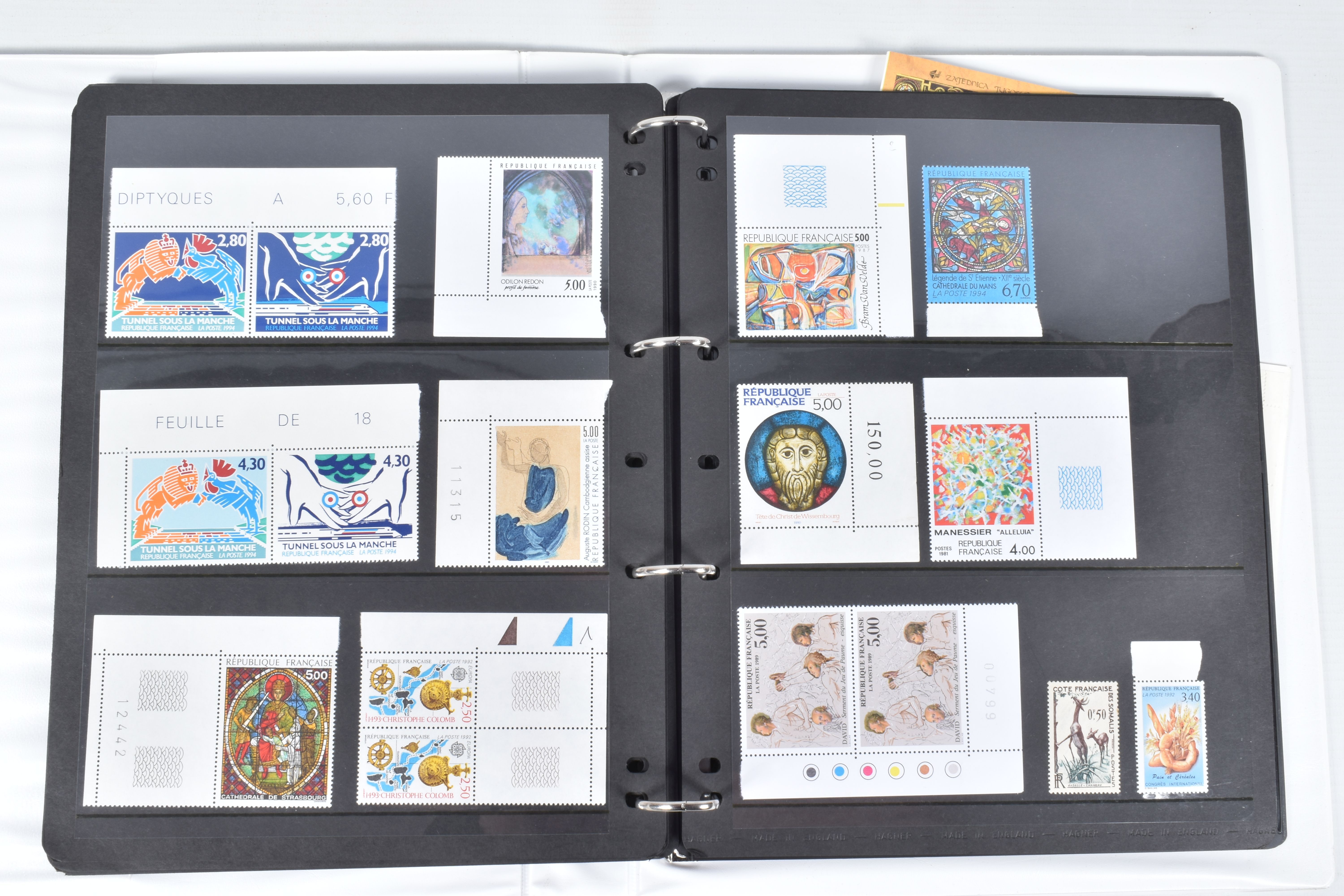 VERY LARGE COLLECTION OF STAMPS IN 6 BOXES. World wide in content but with an emphasis on British - Image 130 of 150