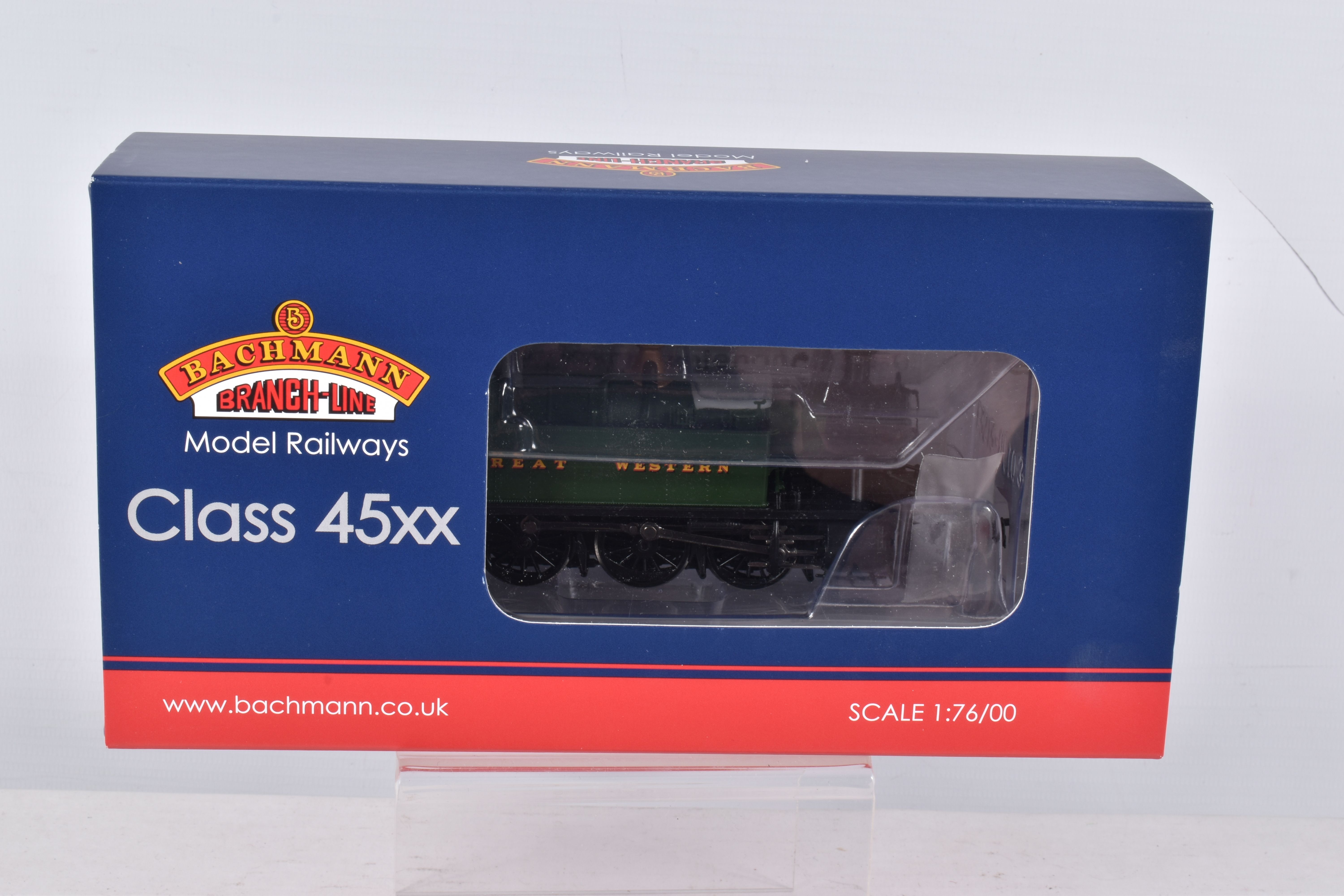 A BOXED OO GAUGE BACHMANN BRANCHLINE MODEL RAILWAY LOCOMOTIVE Class 45XX Prairie Tank 2-6-2 no. 4555