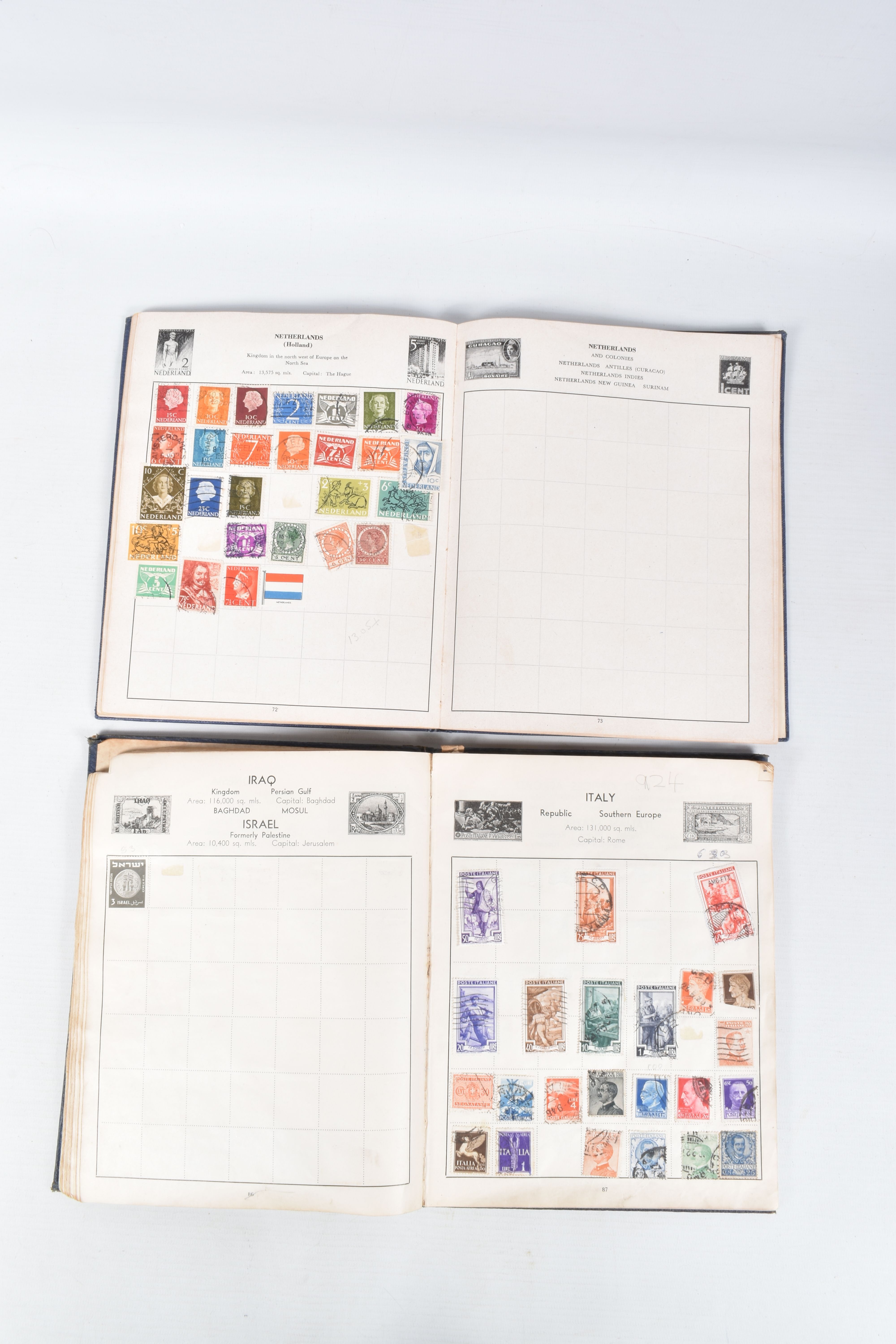 LARGE COLLECTION OF STAMPS IN 3 BOXES INCLUDING NUMEROUS MID PERIOD WORLDWIDE COLLECTIONS, BASIC - Image 7 of 54