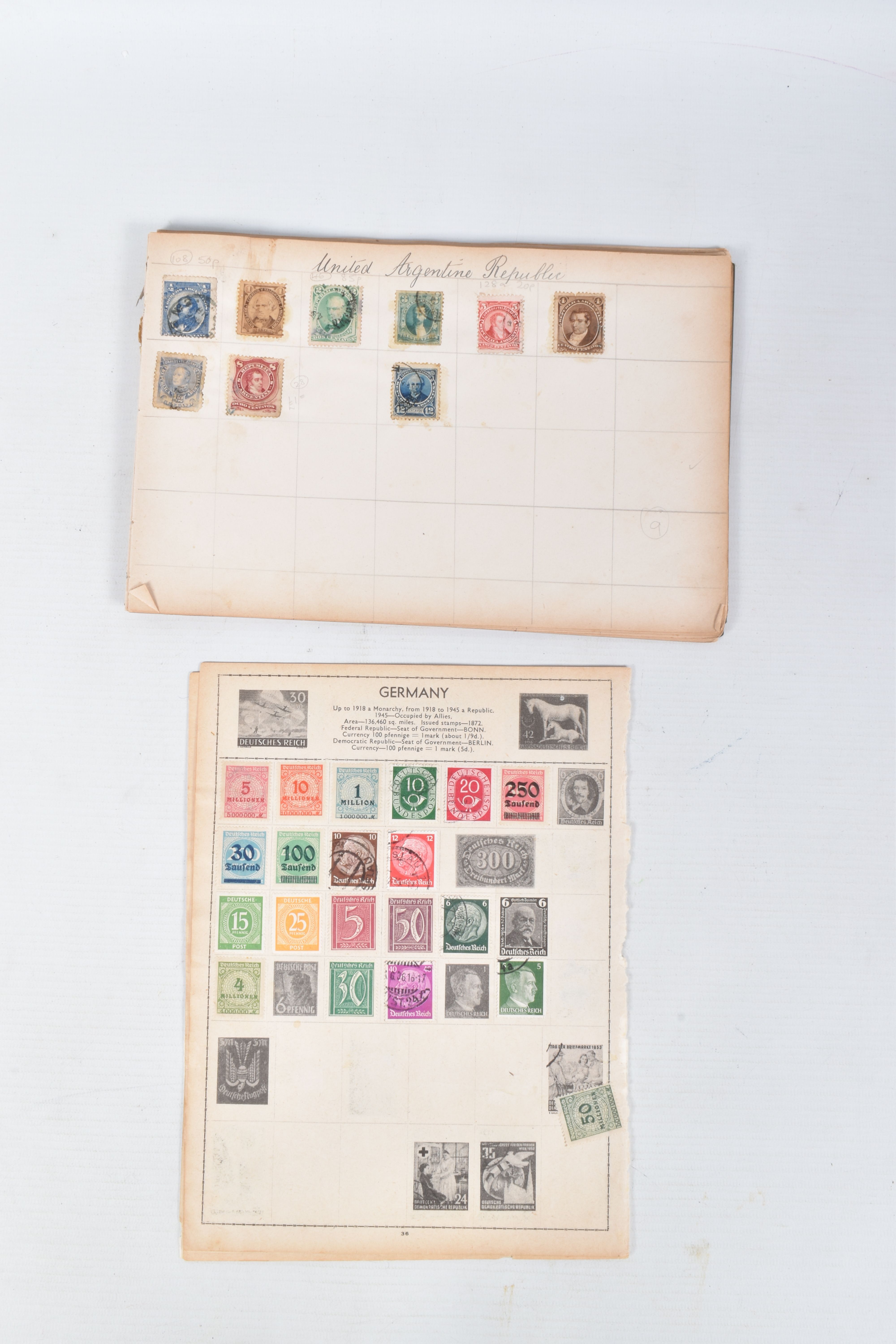 LARGE COLLECTION OF STAMPS IN 3 BOXES INCLUDING NUMEROUS MID PERIOD WORLDWIDE COLLECTIONS, BASIC - Image 11 of 54