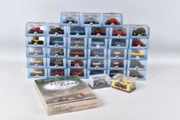 THIRTY FIVE BOXED DIECAST 1:76 SCALE OXFORD MODEL VEHICLES AND ONE OTHER, to include a boxed