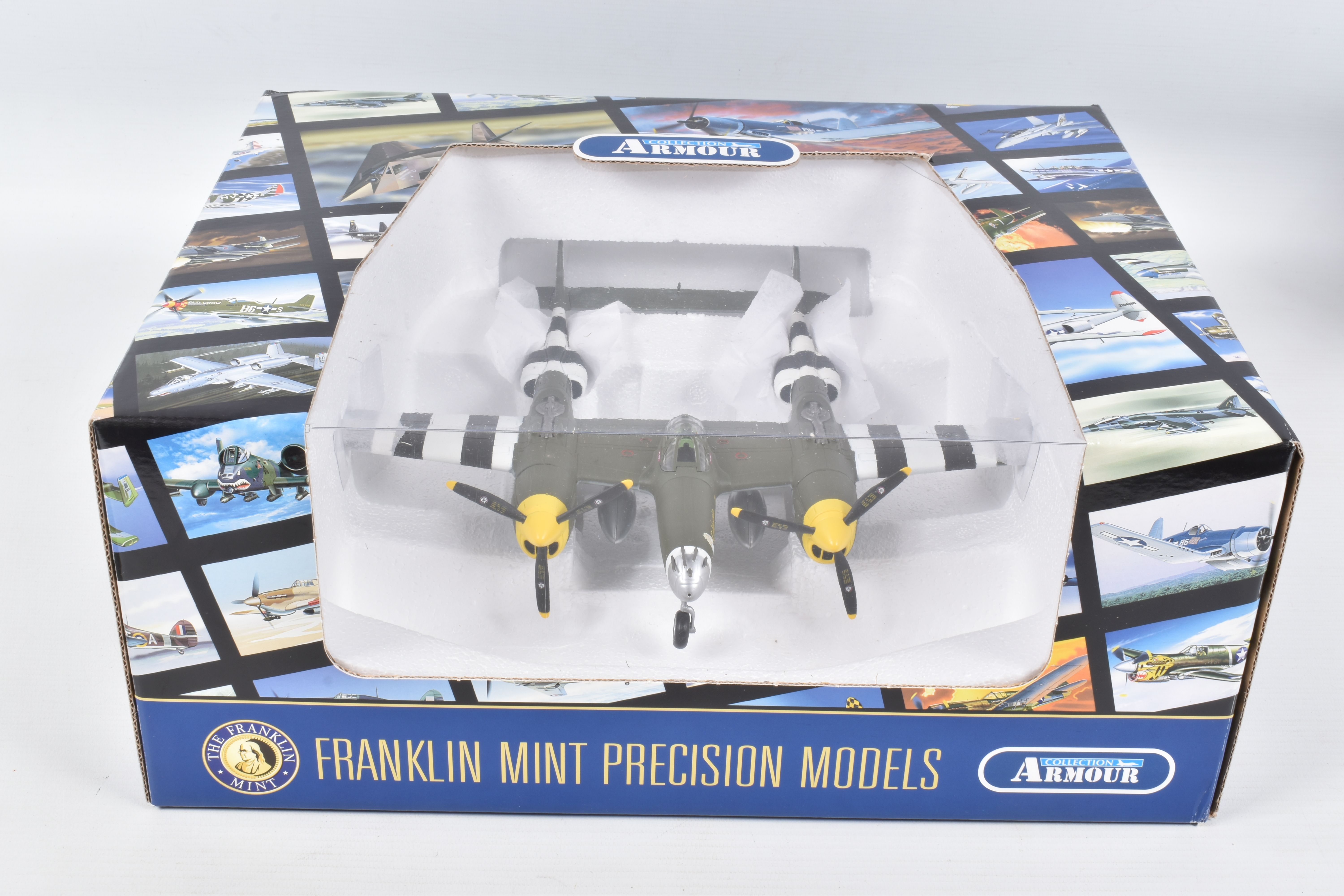 FIVE BOXED AIRCRAFT MODELS, the first is a 1:48 scale, Armour Collection F4U Corsair, numbered - Image 12 of 15