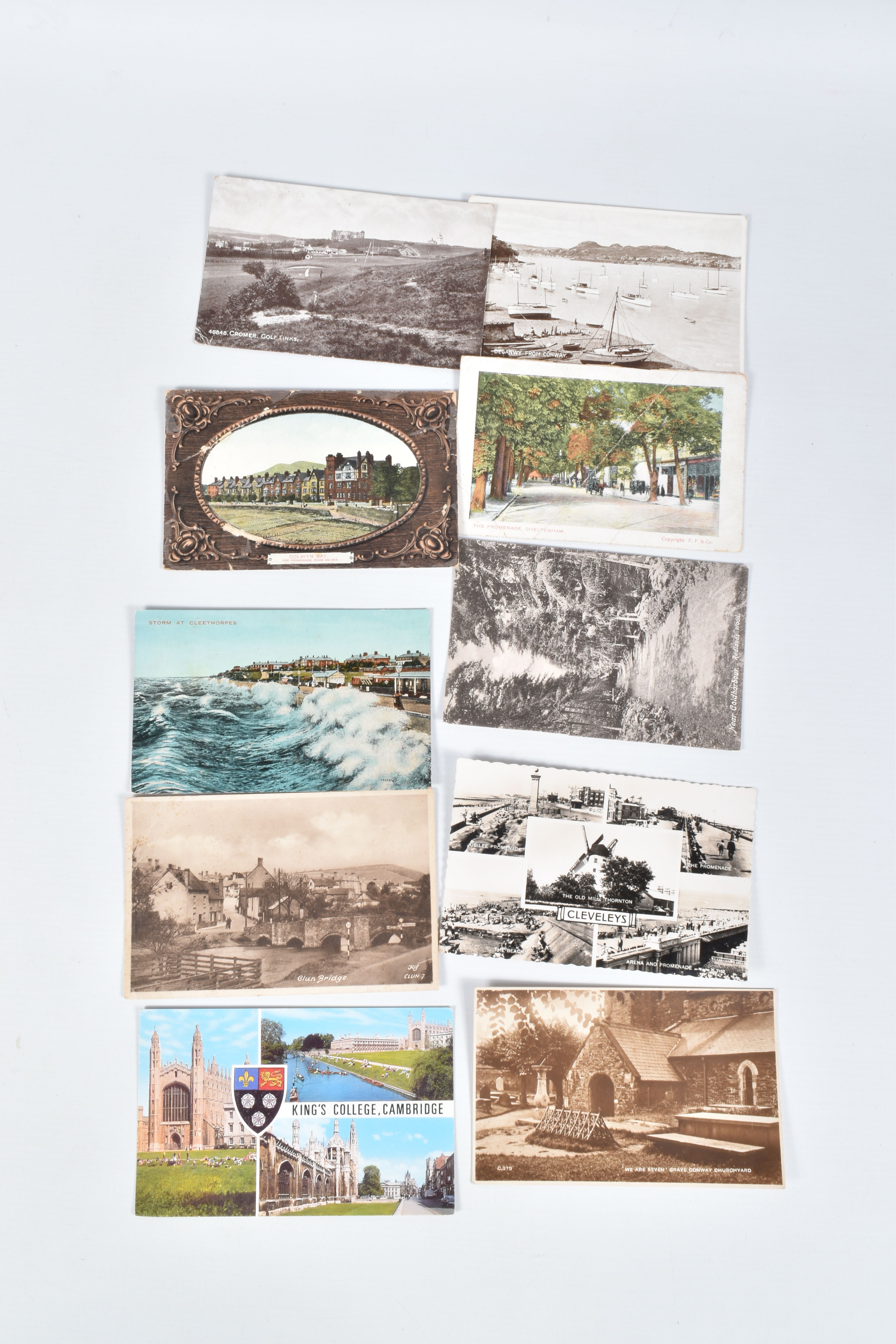 A LARGE COLLECTION OF POSTCARDS, APPROXIMATELY 850, to include Caernarvon Castle, Cliftonville, - Image 9 of 10
