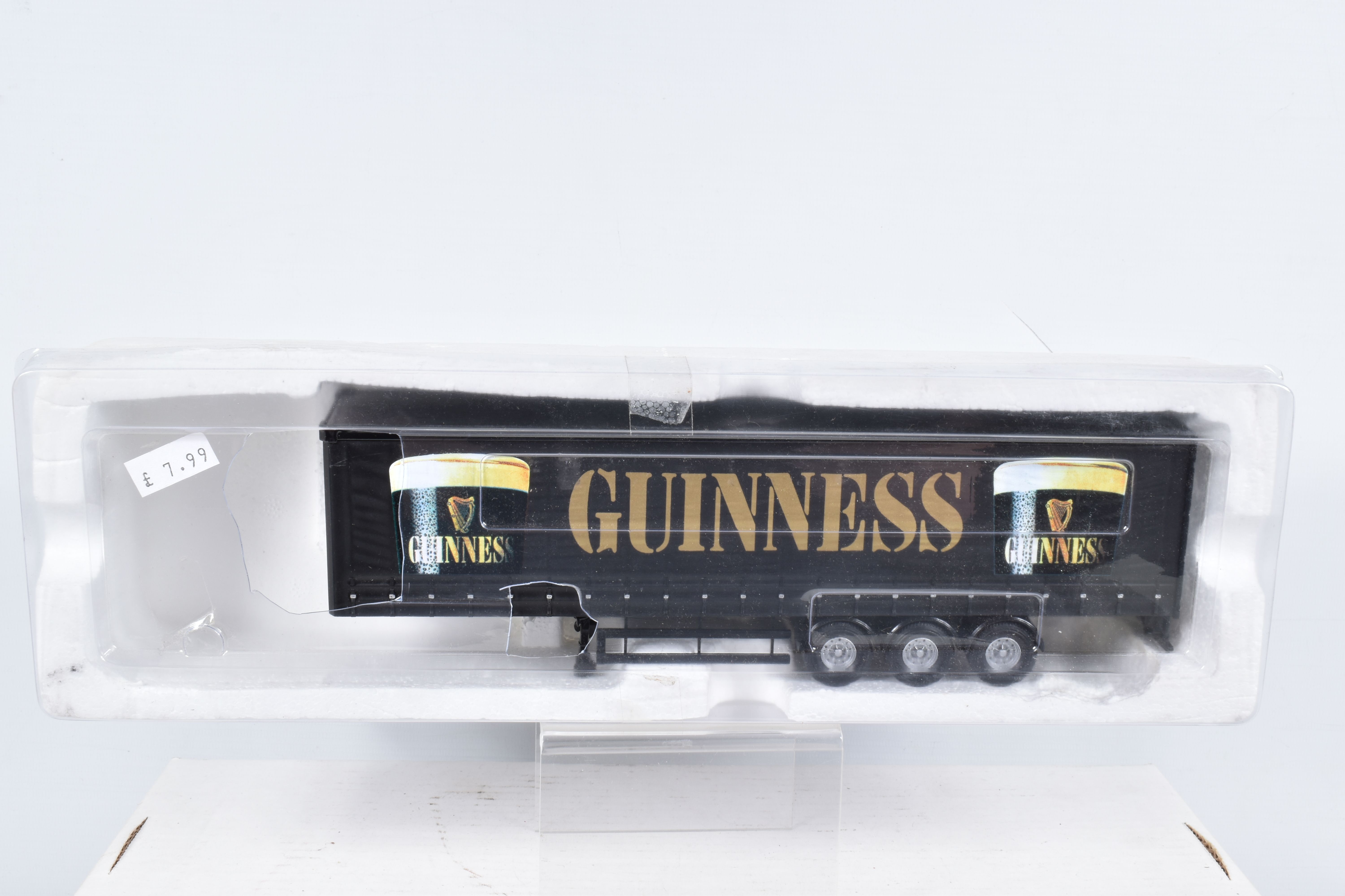 SEVEN BOXED AND ONE UNBOXED MODEL EDDIE STOBART AND GUINNESS VEHICLES, the first a Corgi Eddie - Image 4 of 8