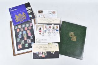 STOCKBOOK OF GERMAN STAMPS TOGETHER WITH A COUPLE OF GB PRESENTATION PACKS