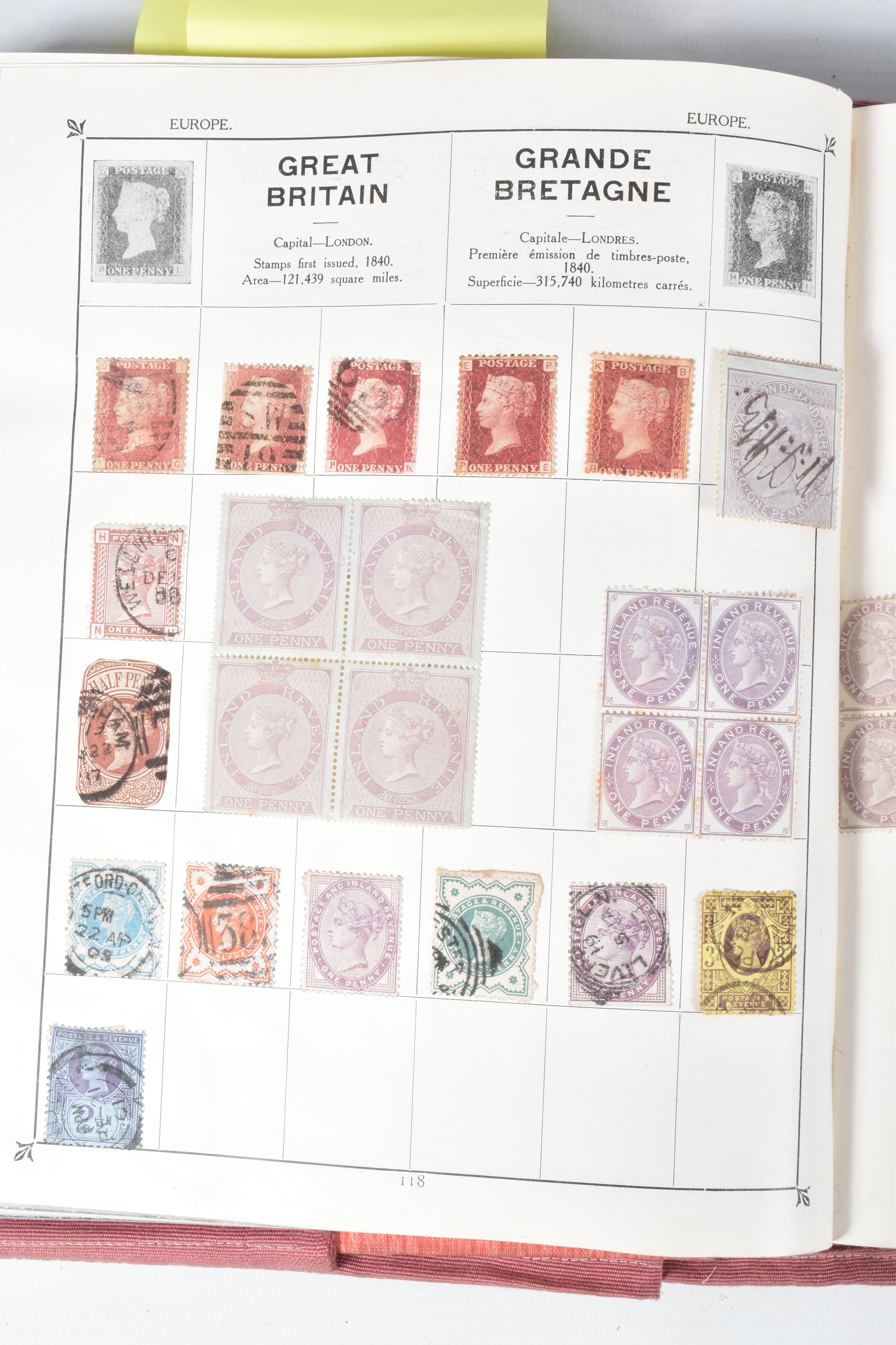 STAMP COLLECTION IN 2 SMALL CASES. We note 2 Strand type albums with multi-generation collectionm - Image 7 of 23