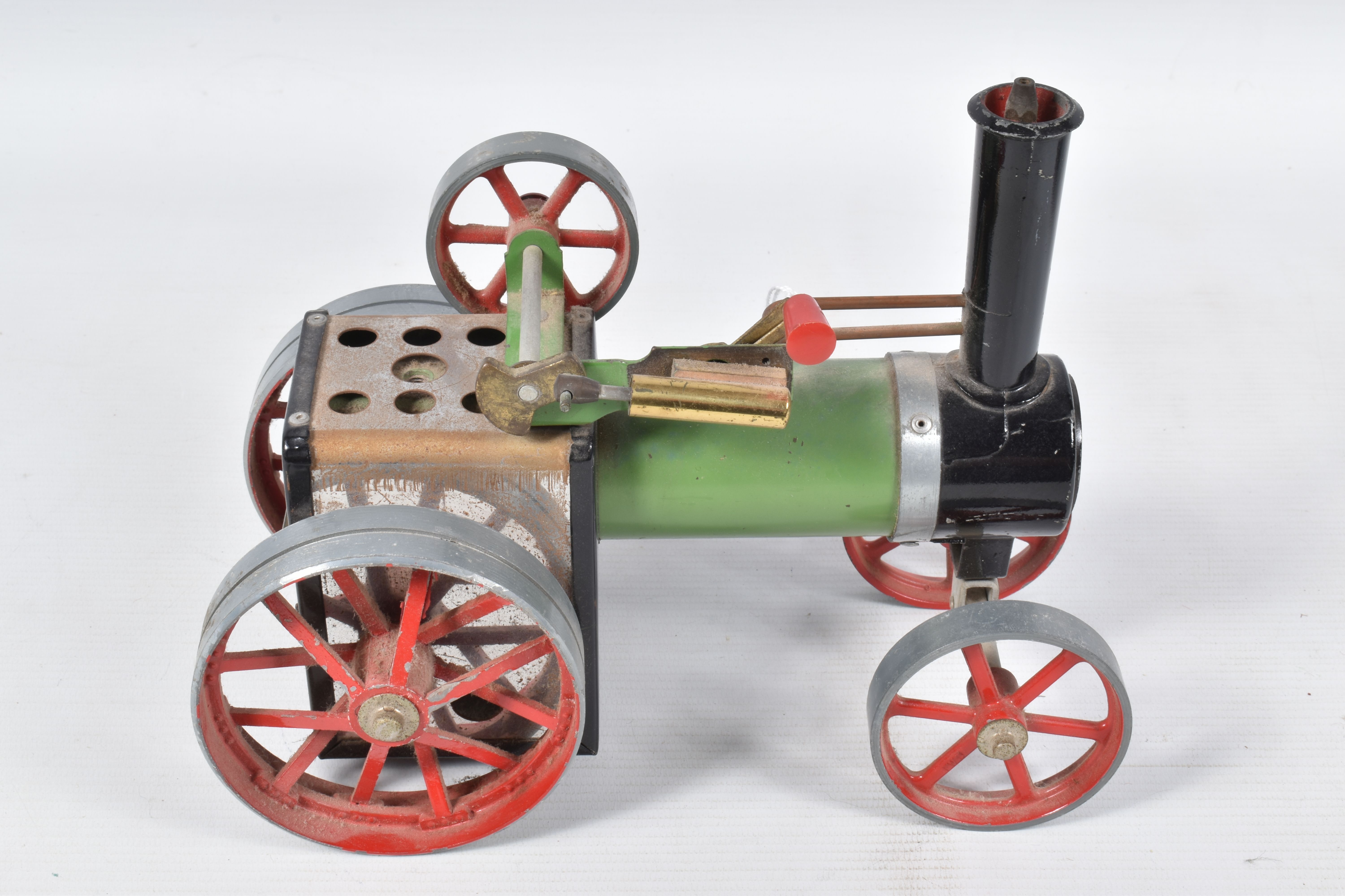 AN UNBOXED MAMOD LIVE STEAM ROLLER, No.SR1, with a Mamod live steam Traction Engine, No.TE1, neither - Image 4 of 11