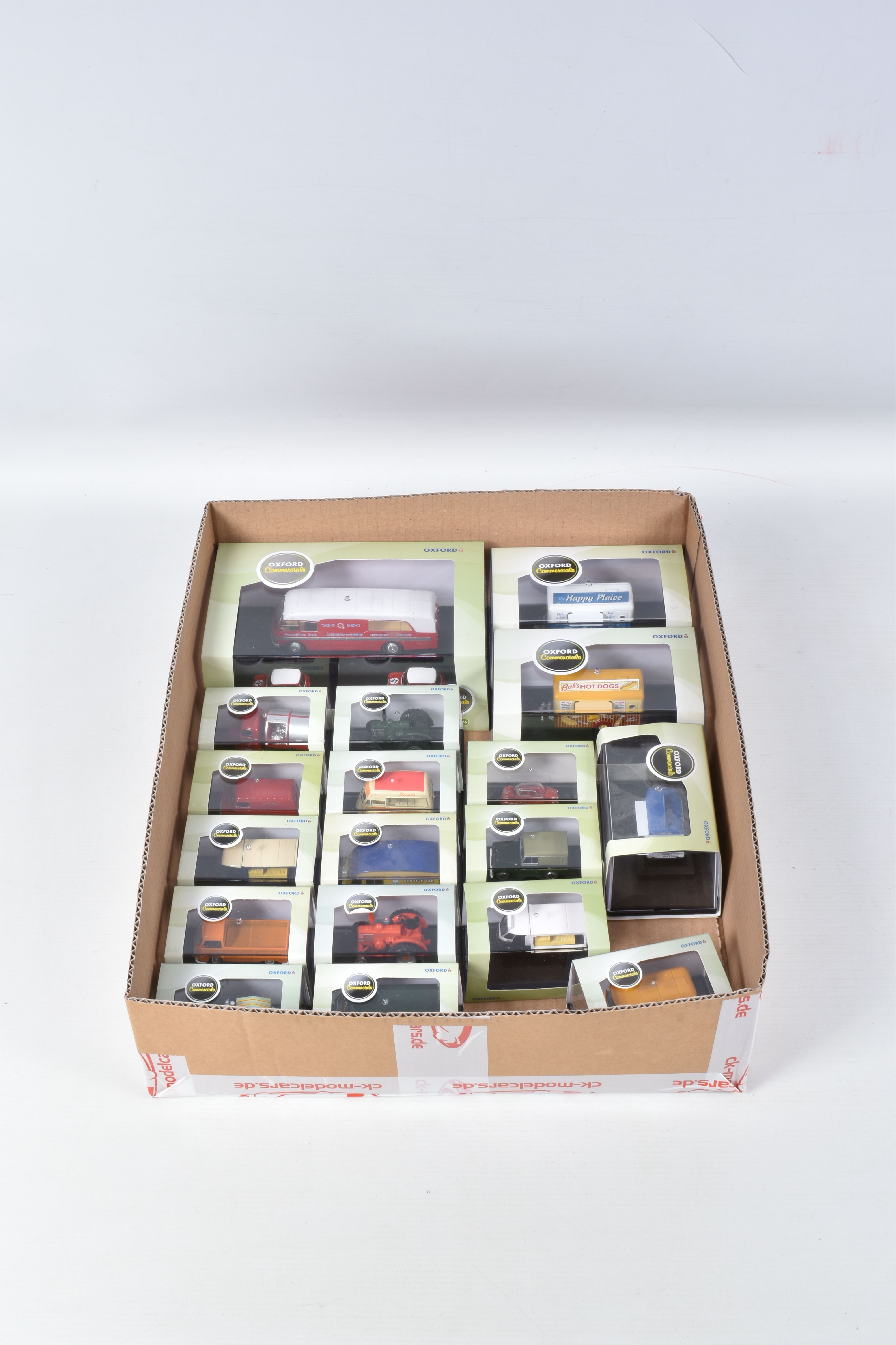 TWO BOXES CONTAINING A SELECTION OF 1:76 SCALE OXFORD DIECAST VEHICLES, Oxford models to include - Image 2 of 16