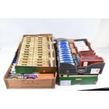 FOUR BOXES OF ASSORTED LLEDO, MATCHBOX AND OXFORD DIECAST MODEL VEHICLES, some of the Lledo models