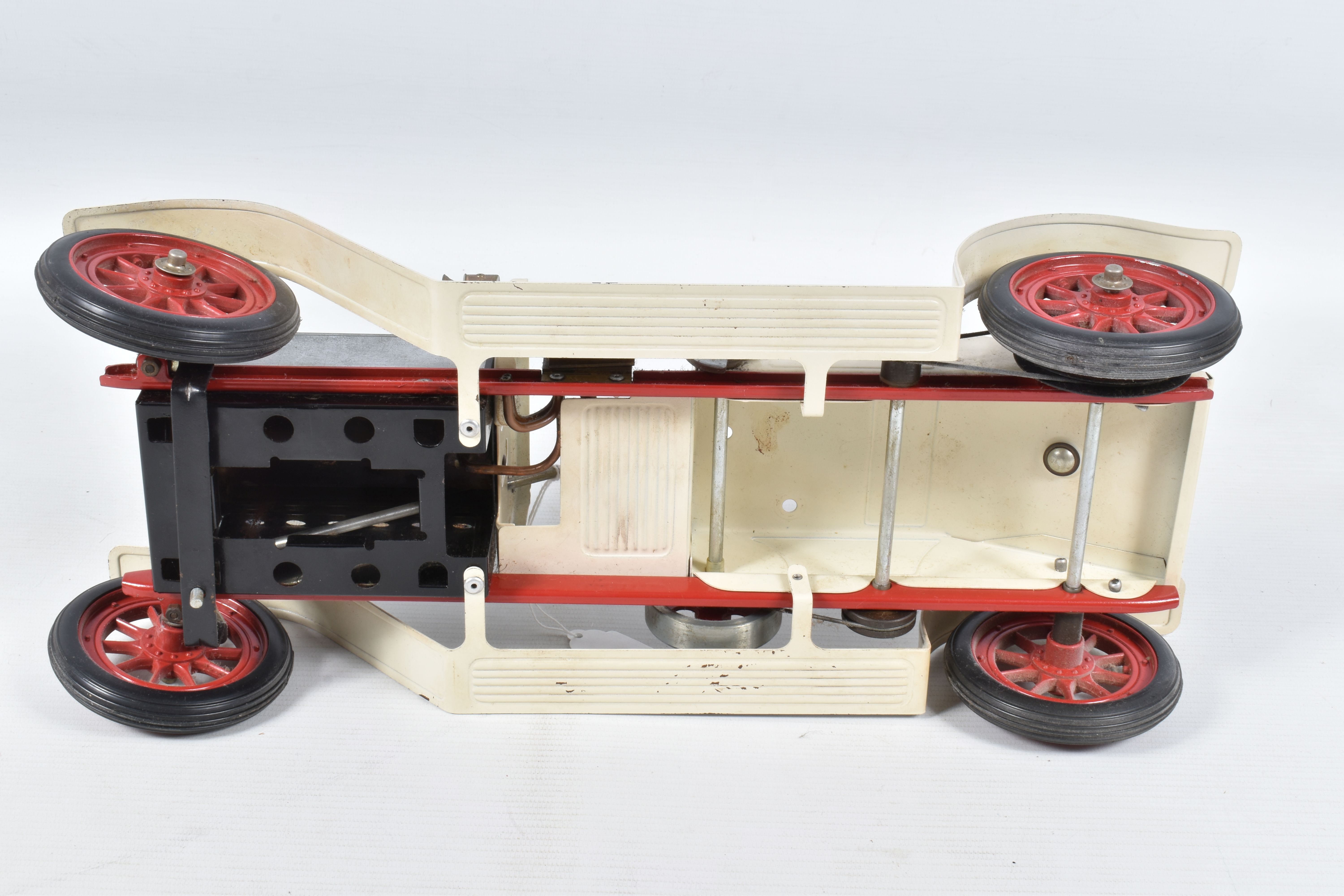 AN UNBOXED MAMOD LIVE STEAM ROADSTER, No.SA1, not tested , playworn condition with paint loss, - Image 6 of 6