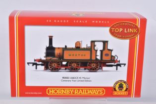 A OO GAUGE HORNBY MODEL RAILWAY IN PRESENTATION CASE, Terrier LB&SCR 45 Merton Centenary Year