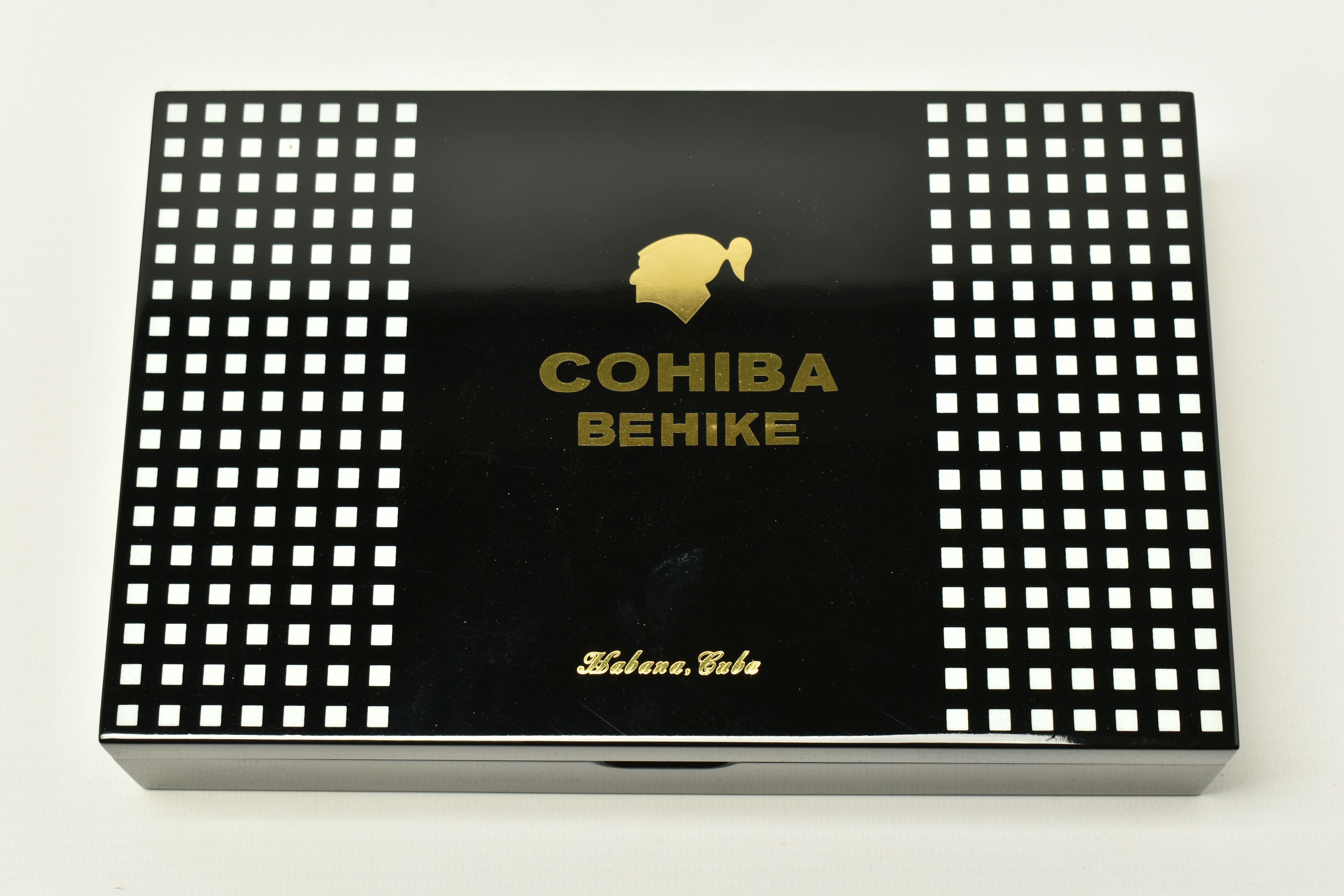CIGARS, One Box of 10 COHIBA BEHIKE BHK 52 Cigars, outer box seal (broken) has a barcode, inner - Image 4 of 7
