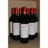 WINE, Eight Bottles of PENFOLDS BIN 2 SHIRAZ MOURVEDRE 2012 (Aus) 14.5% vol. 750ml, all seals