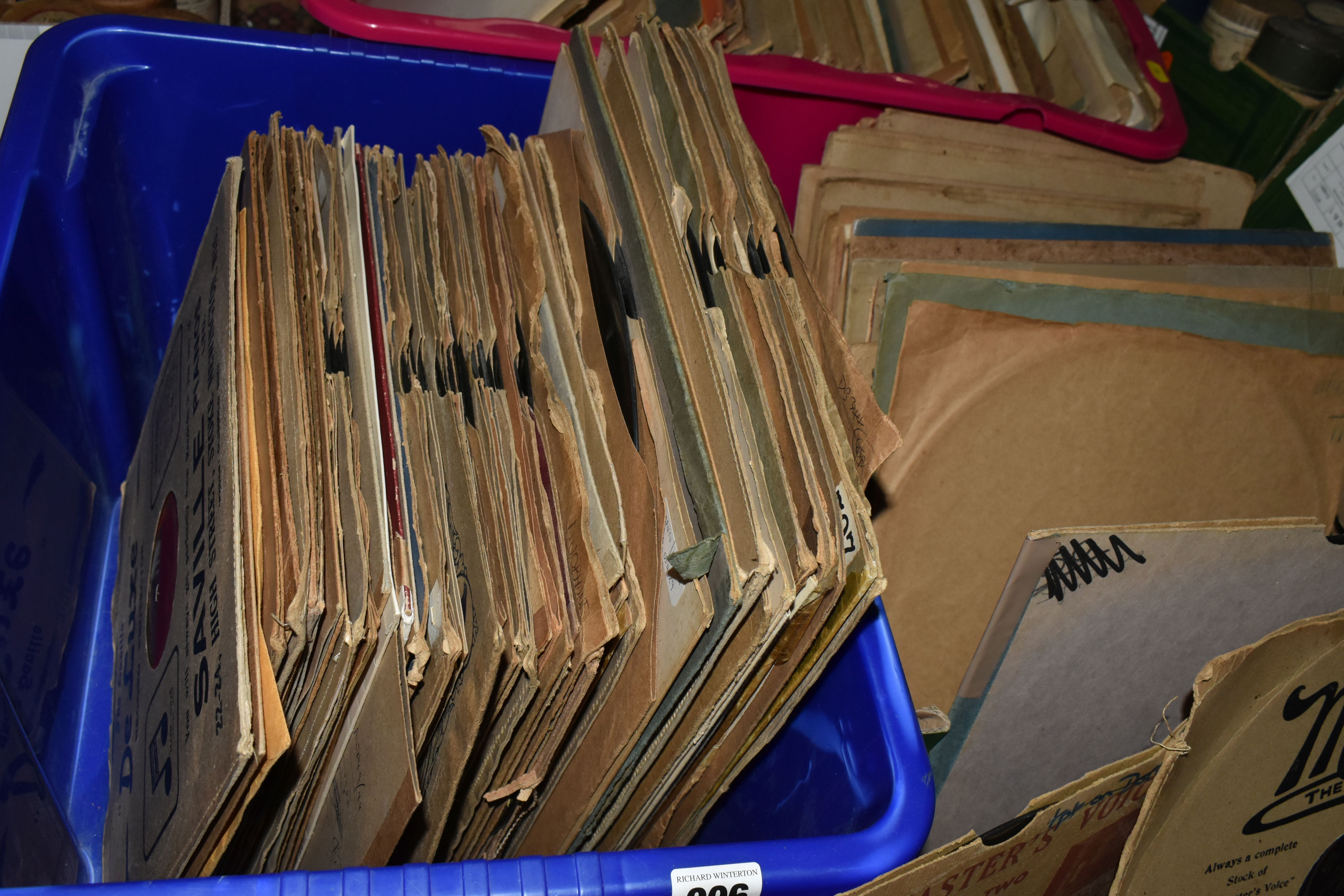 THREE BOXES OF 78 RPM RECORDS, to include music hall, ragtime, Jazz and orchestral etc - Image 4 of 5