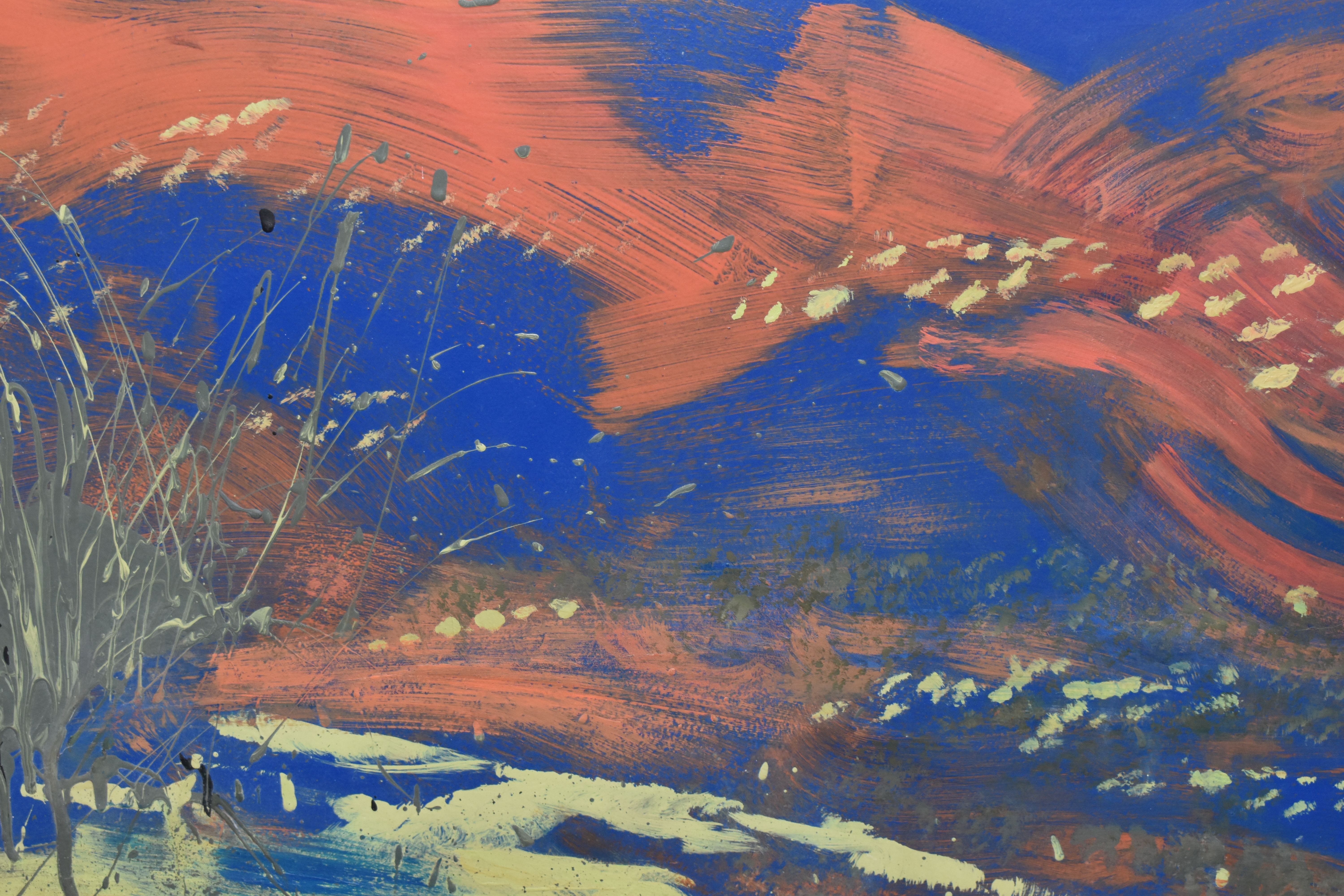 ROLF HARRIS (AUSTRALIAN 1930-2023) 'BLUE MOUNTAINS', an Australian World Heritage Site landscape, - Image 4 of 13