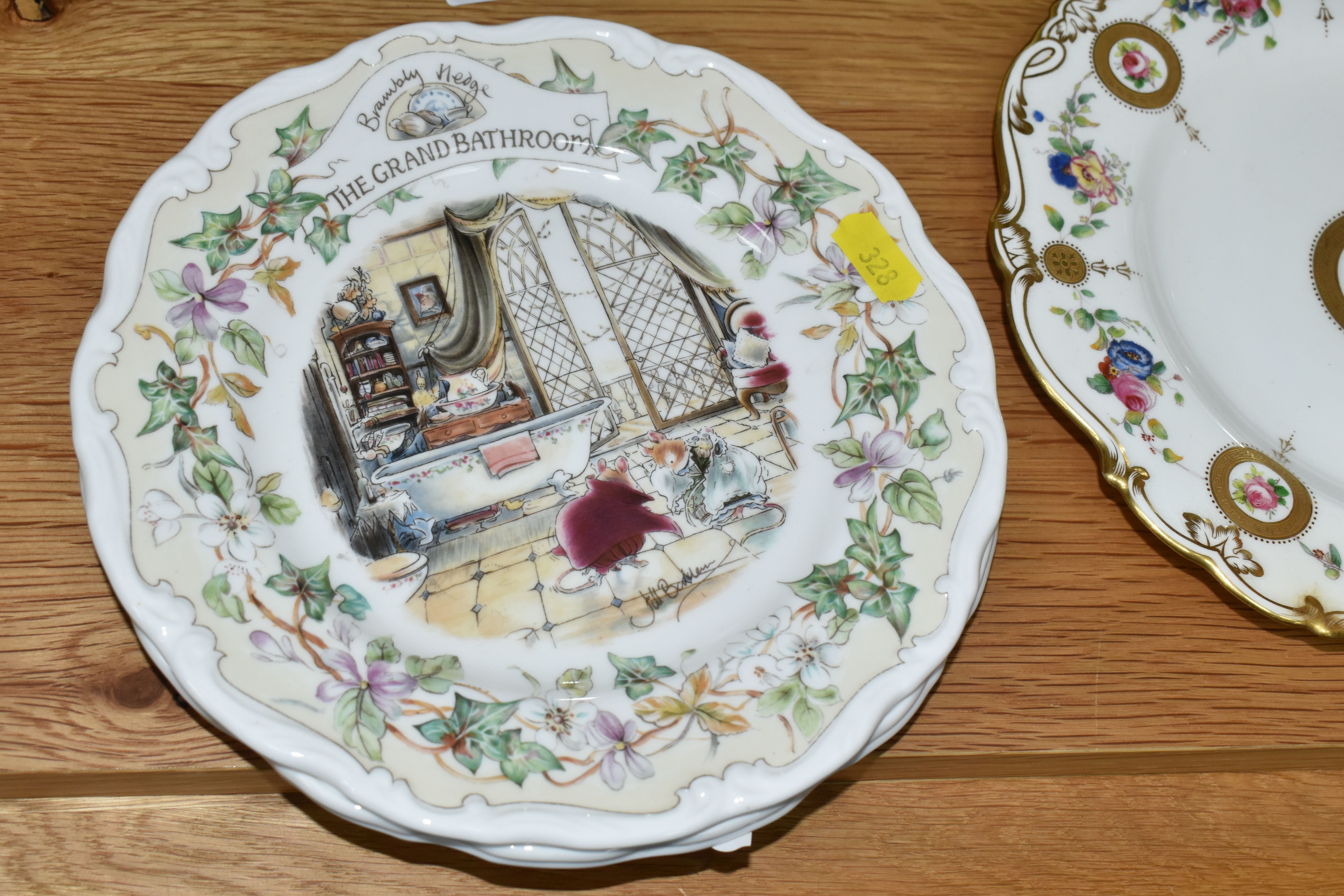 FOUR ROYAL DOULTON 'BRAMBLY HEDGE' PLATES AND TWO MINTON PLATES, comprising Royal Doulton Brambly - Image 2 of 5