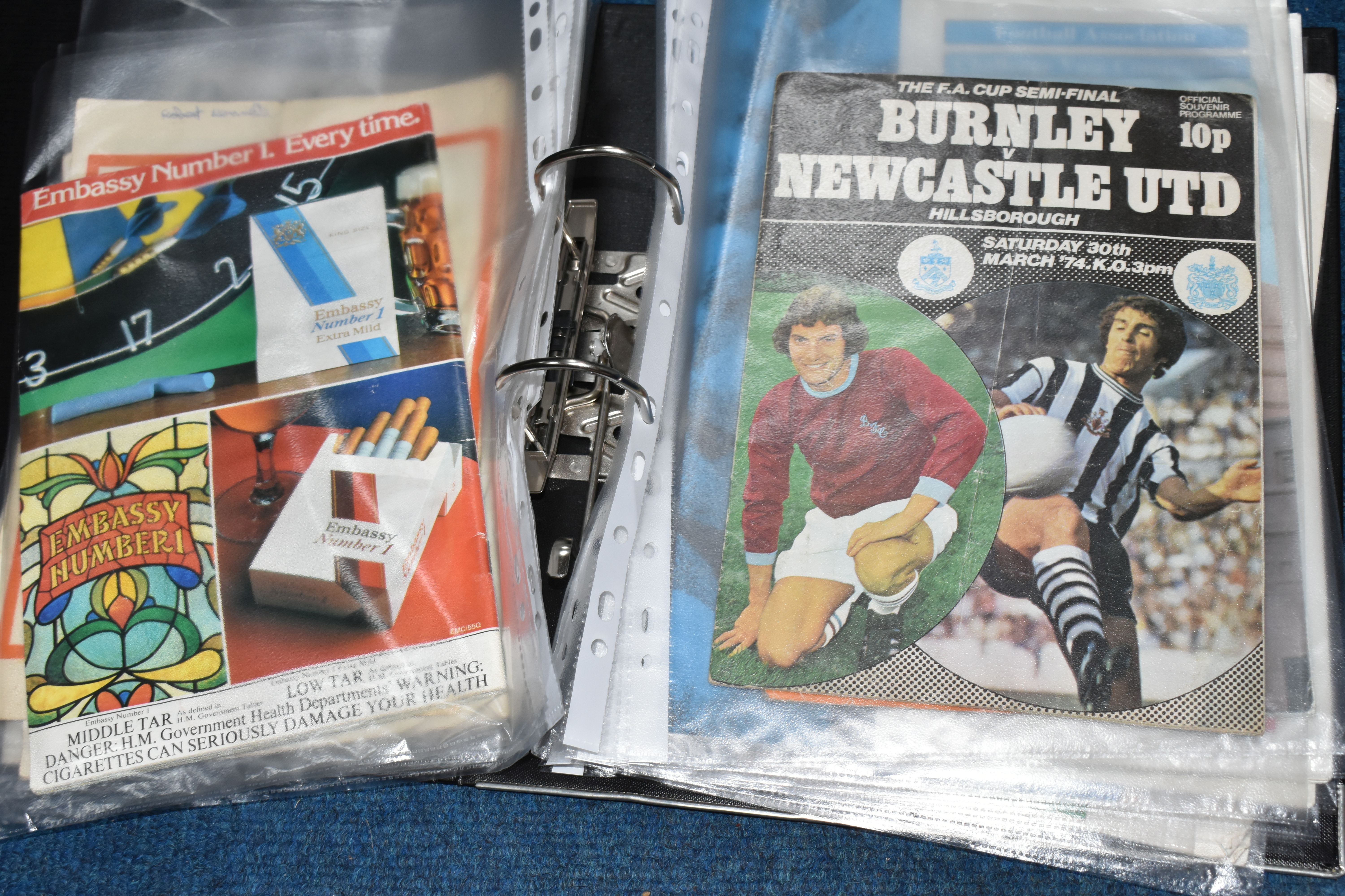 A COLLECTION OF MISCELLANEOUS FOOTBALL PROGRAMES to include a 1950 FA Cup Final Souvenir Programme - Image 8 of 12