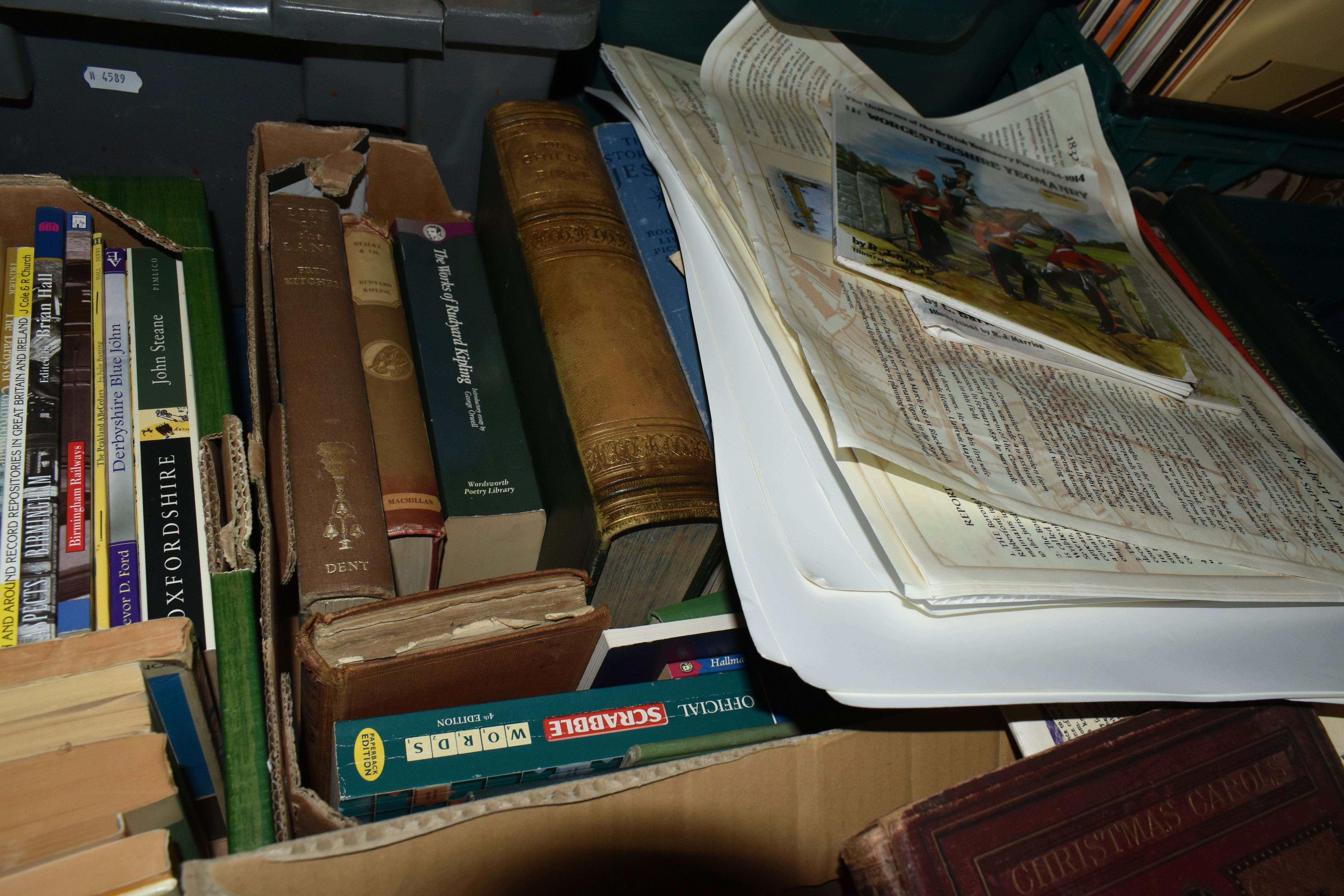 SIX BOXES OF BOOKS, over one hundred books, to include mostly British history, architectural - Image 7 of 7