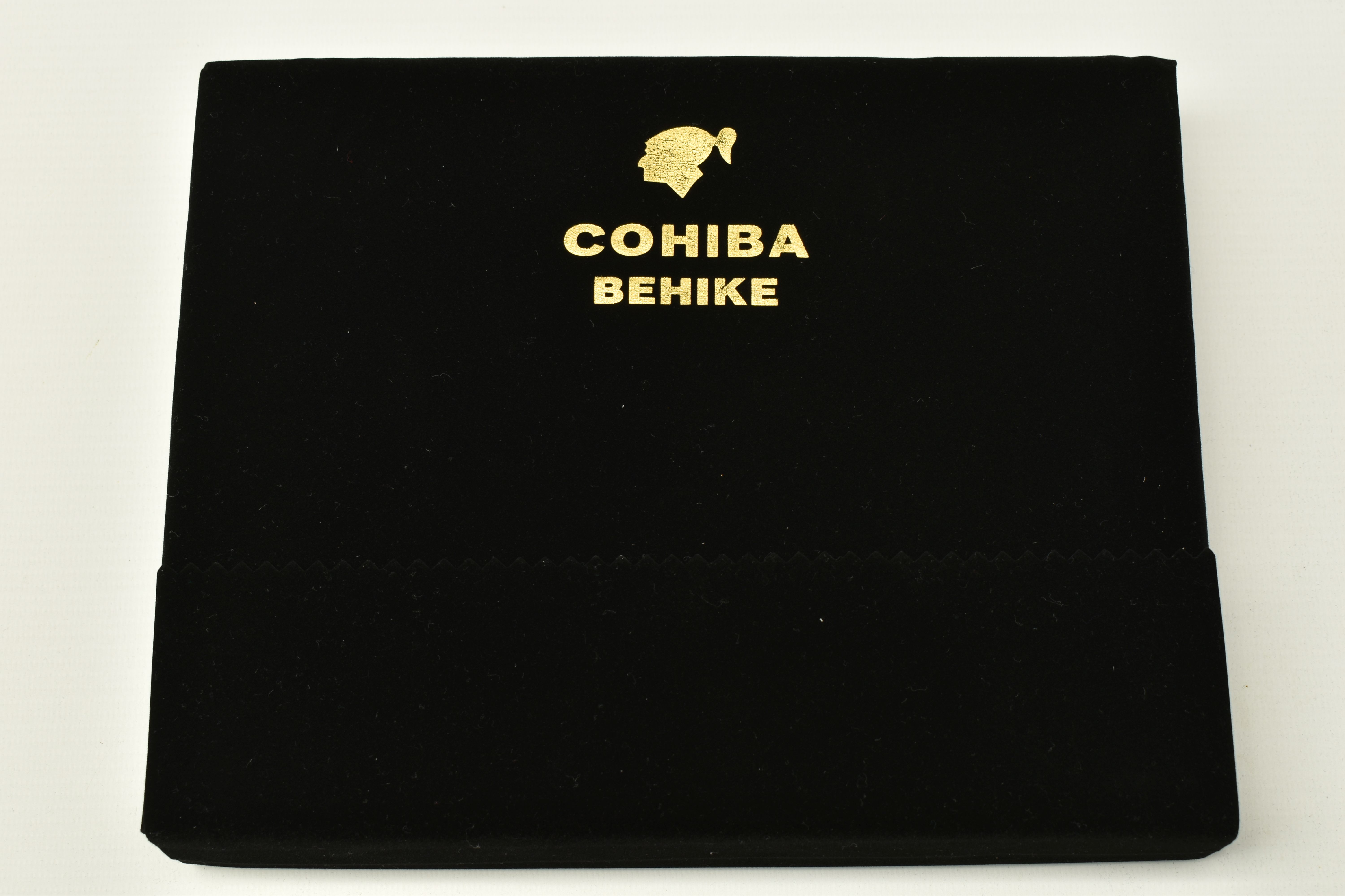 CIGARS, One Box of 10 COHIBA BEHIKE 56 Cigars, outer box seal (broken) and tear, has a barcode, - Image 6 of 8