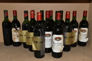 WINE, Twelve Bottles of French Red Wine comprising Six Bottles of CHATEAU LA ROCHETTE 1979